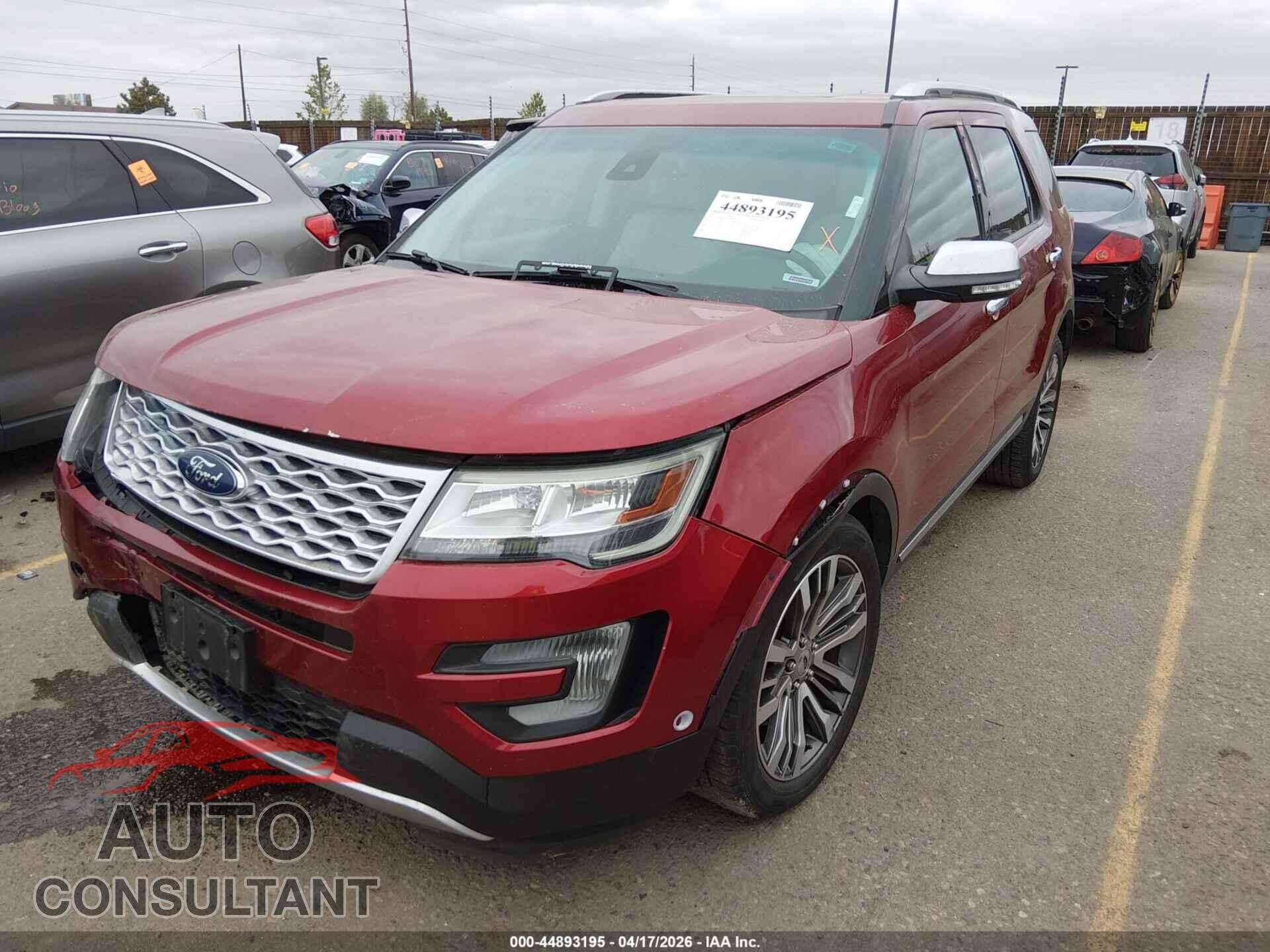 FORD EXPLORER 2017 - 1FM5K8HT5HGB44476