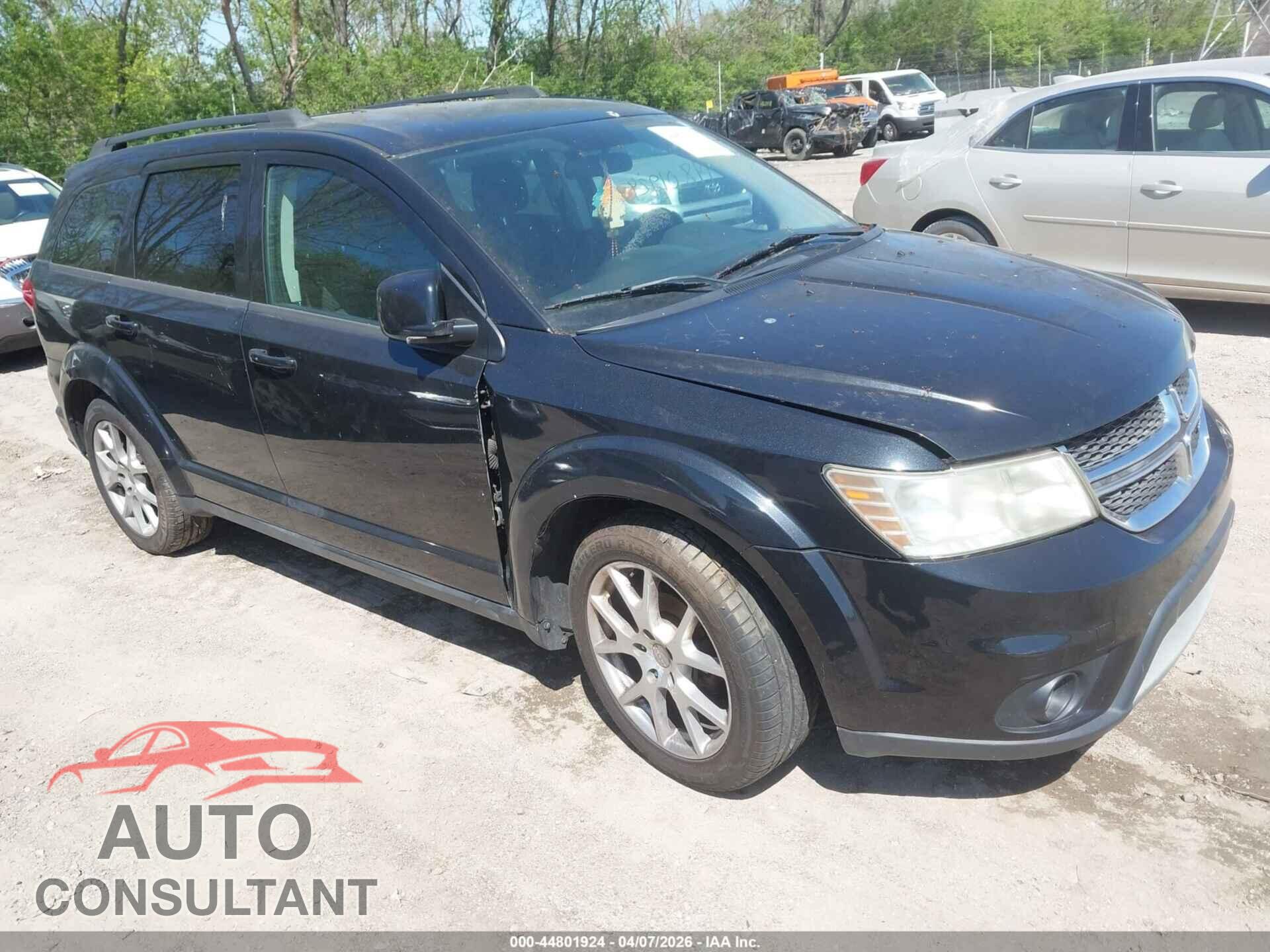 DODGE JOURNEY 2012 - 3C4PDCBG5CT180386