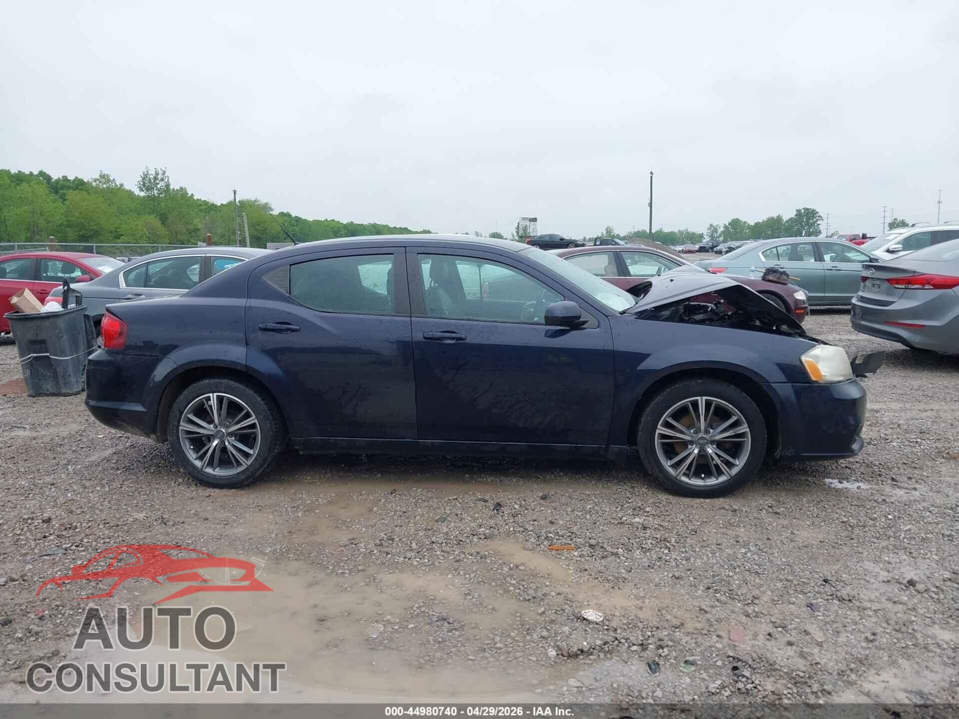DODGE AVENGER 2011 - 1B3BD2FB7BN506949