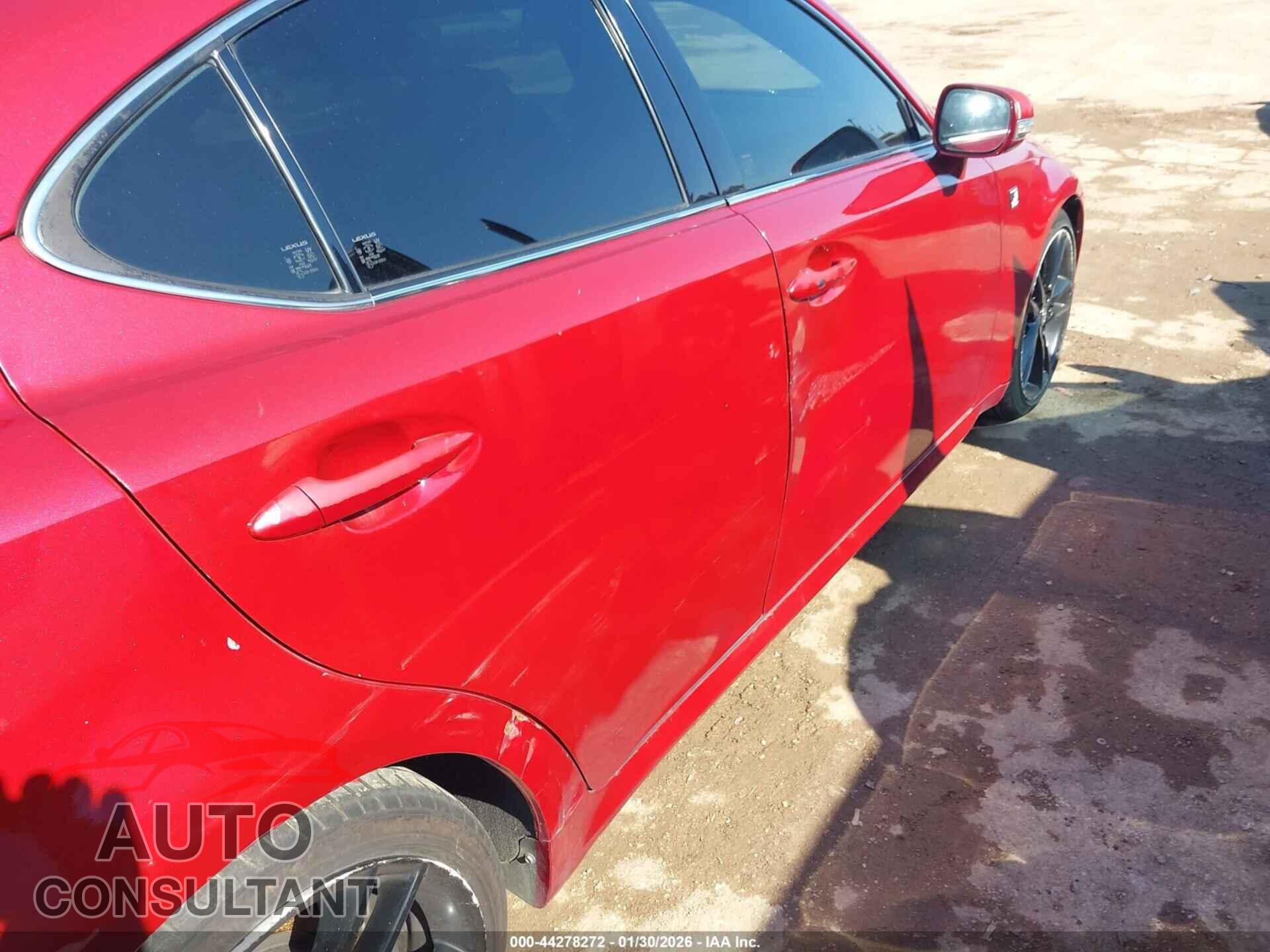 LEXUS IS 250 2011 - JTHBF5C29B5150940