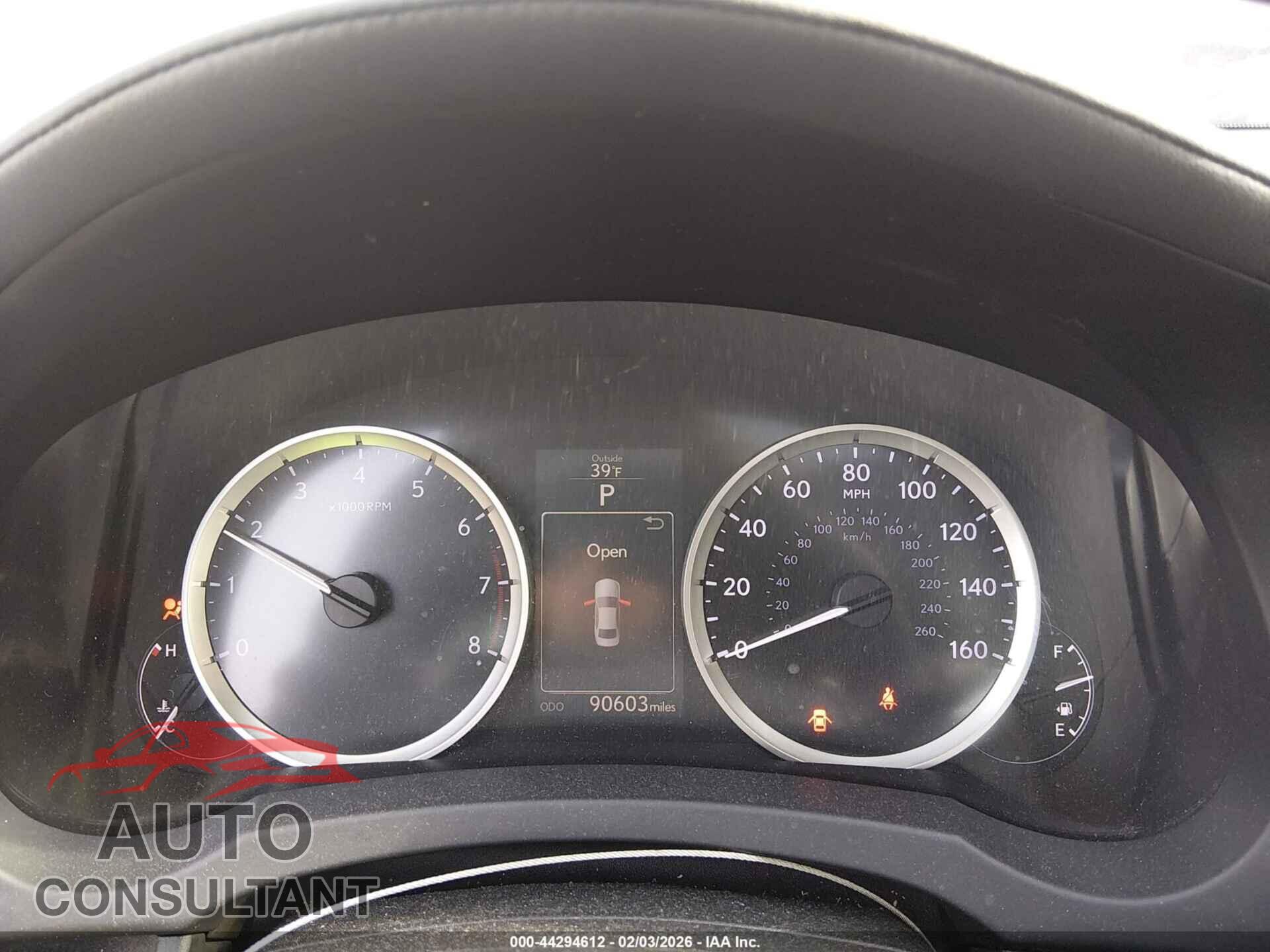 LEXUS IS 250 2015 - JTHCF1D20F5019249
