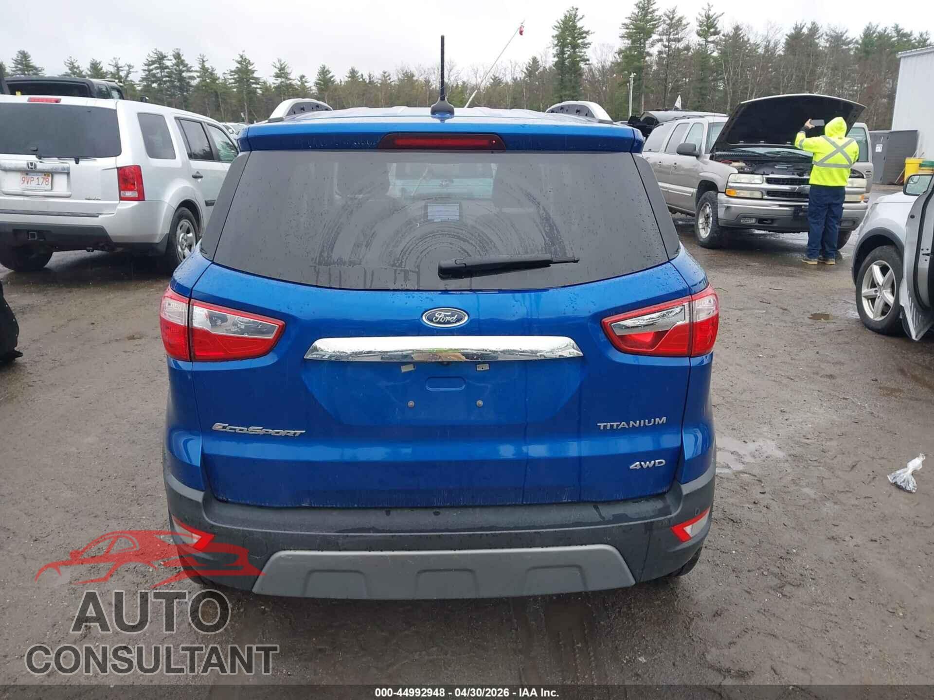 FORD ECOSPORT 2021 - MAJ6S3KL4MC402062