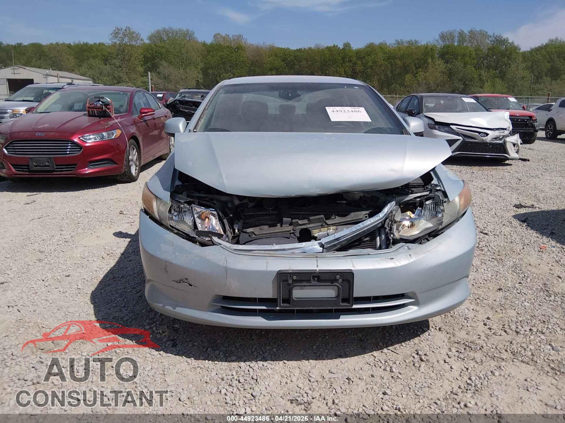 HONDA CIVIC 2012 - 19XFB2F55CE089479