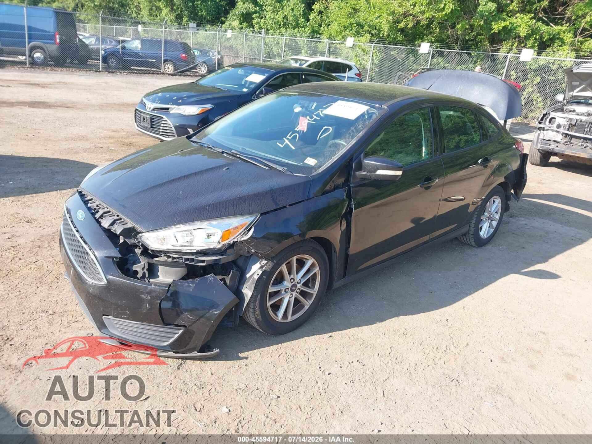FORD FOCUS 2015 - 1FADP3F2XFL365094