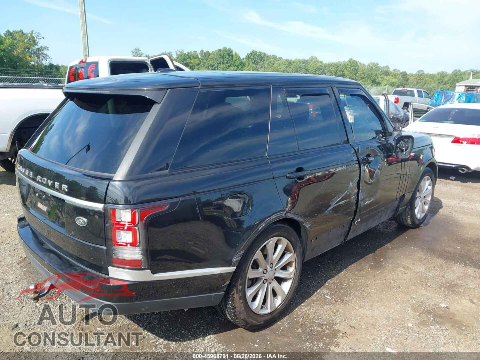 LAND ROVER RANGE ROVER 2015 - SALGS2VF9FA220251