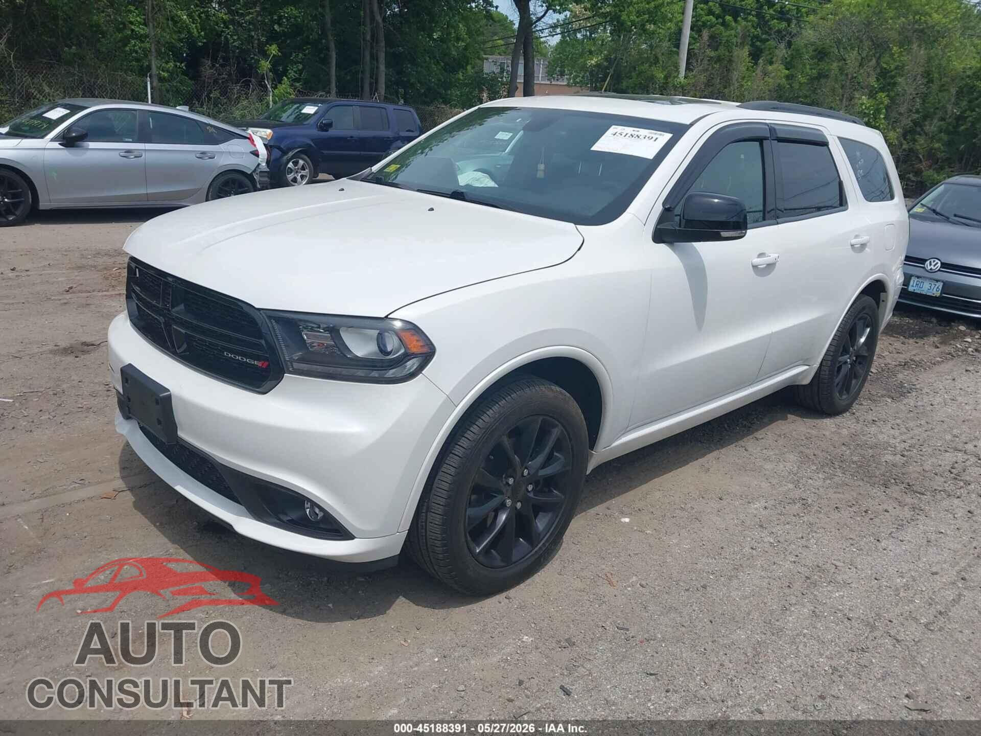 DODGE DURANGO 2017 - 1C4RDJDG2HC814525