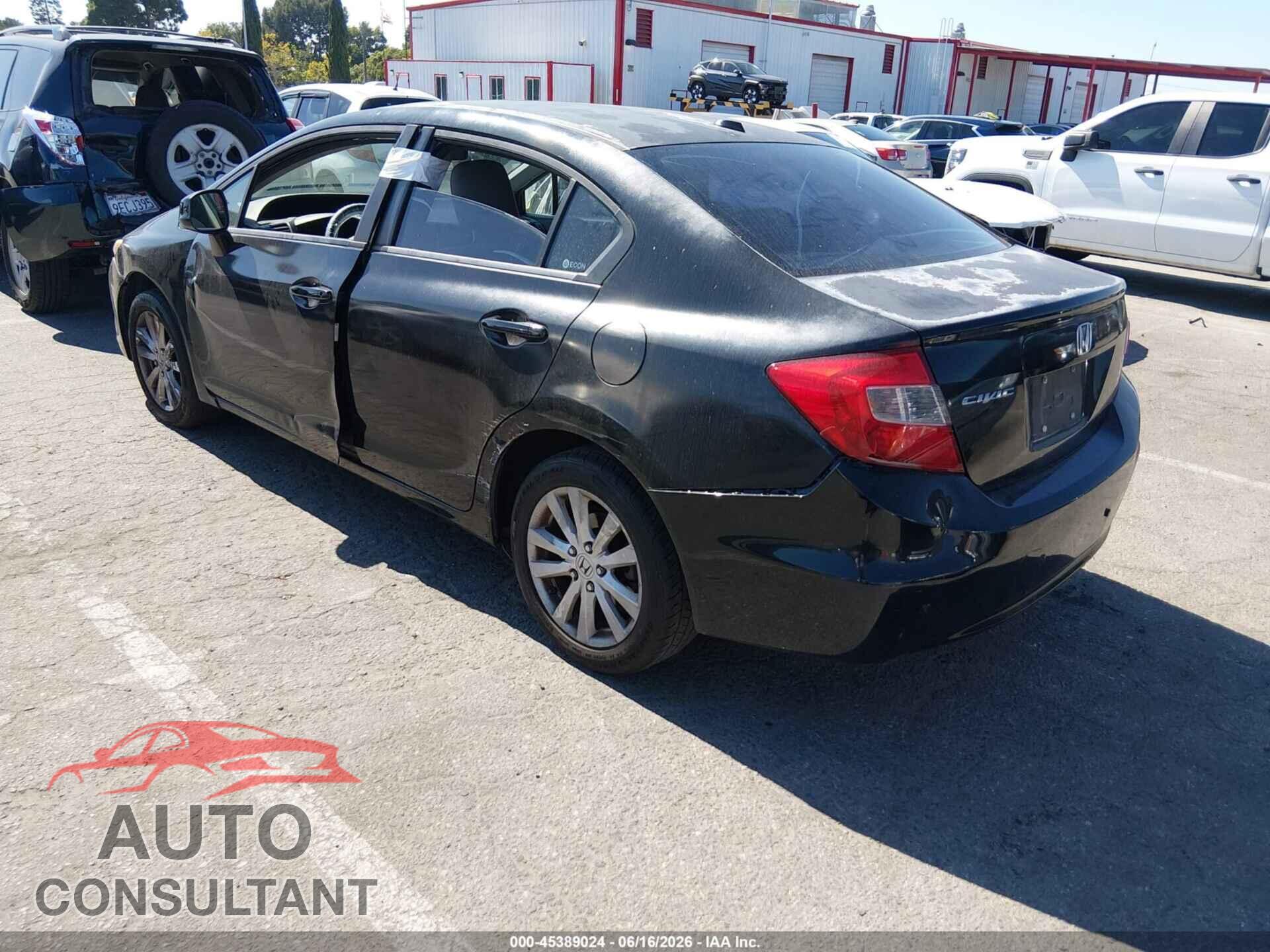 HONDA CIVIC 2012 - 2HGFB2F97CH565725