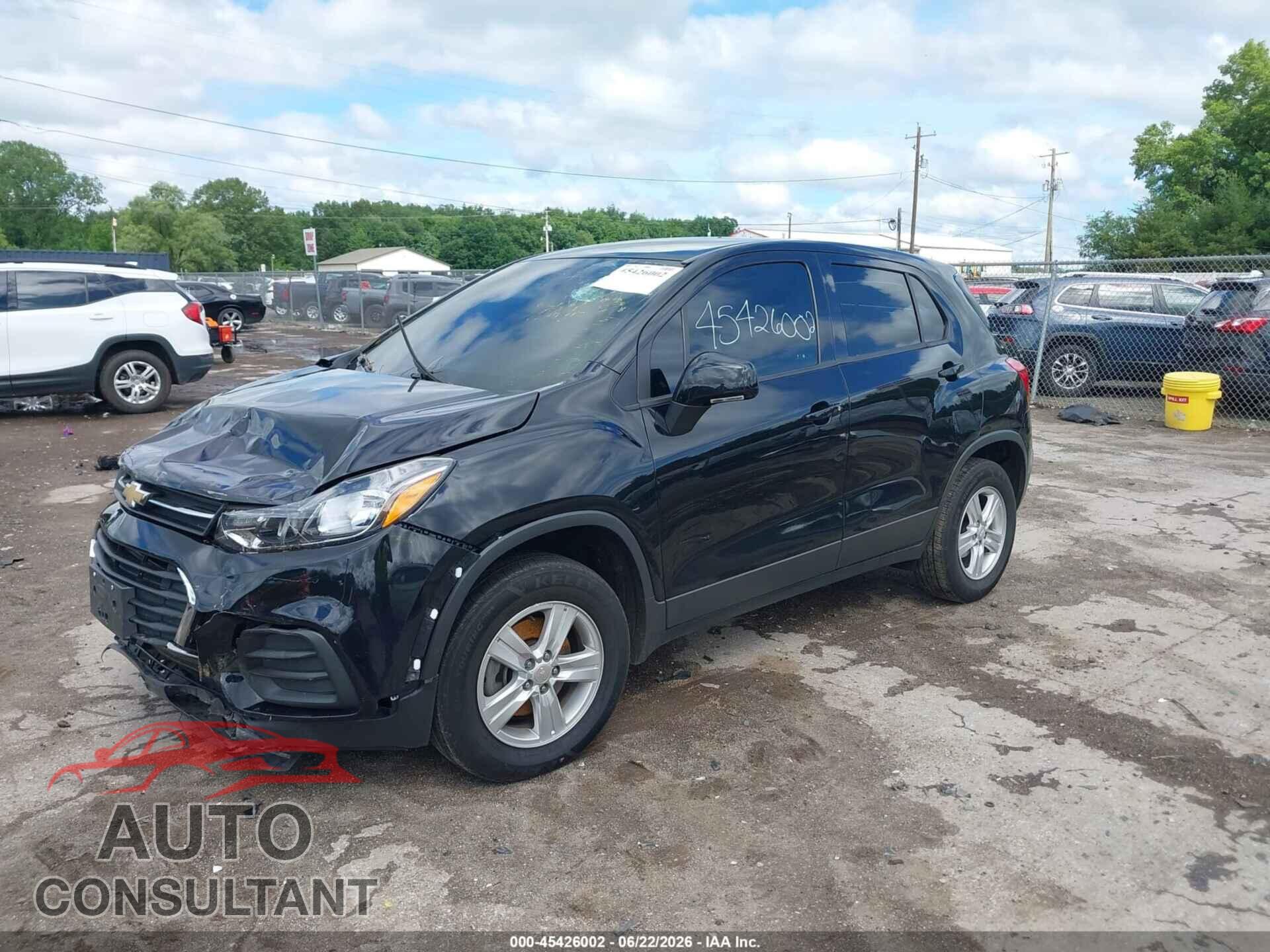 CHEVROLET TRAX 2019 - 3GNCJNSB5KL310633