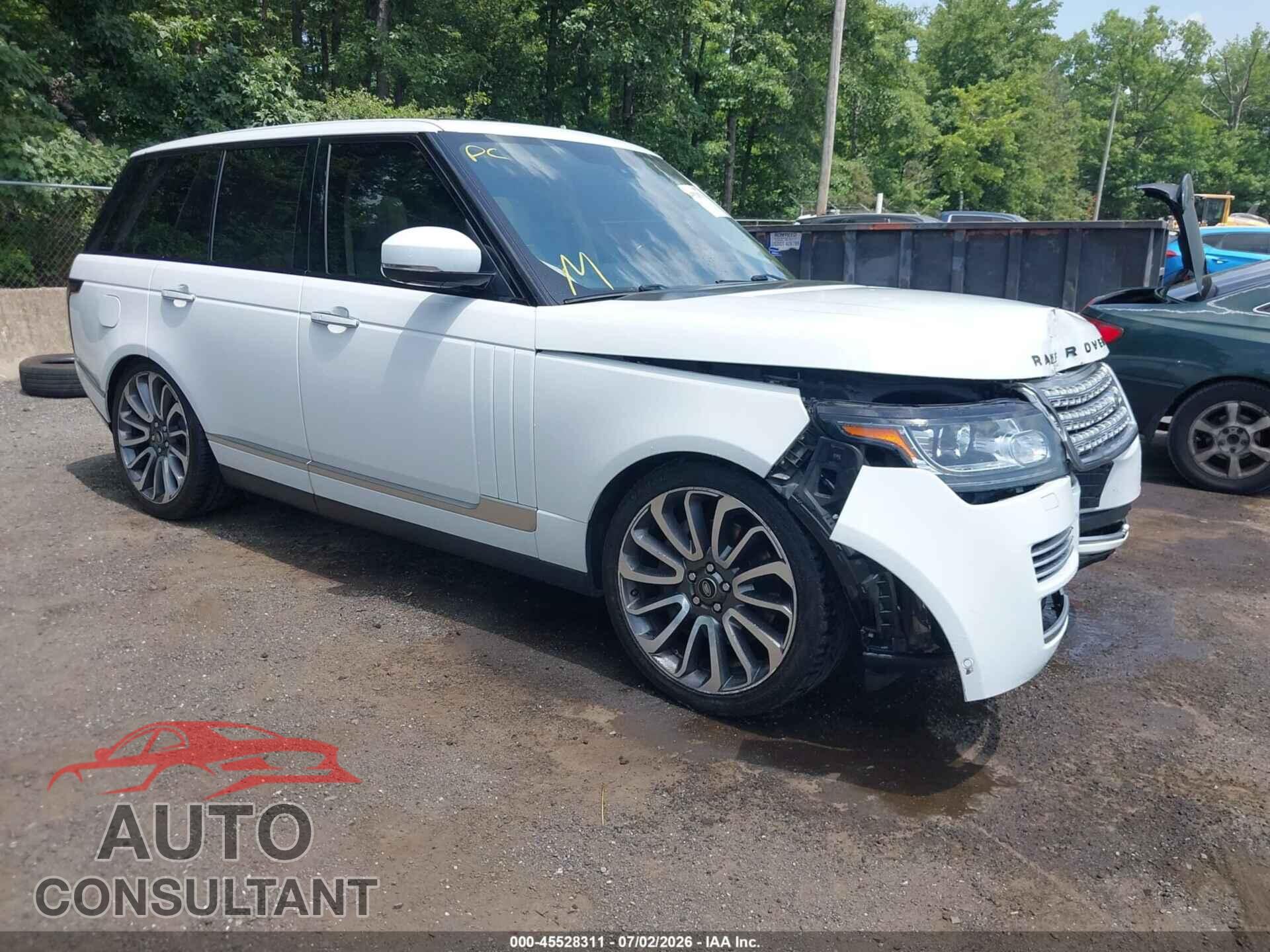 LAND ROVER RANGE ROVER 2014 - SALGV2EFXEA139569
