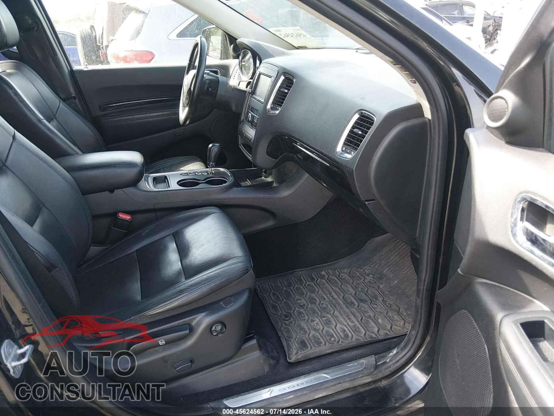 DODGE DURANGO 2012 - 1C4RDJDG6CC169127