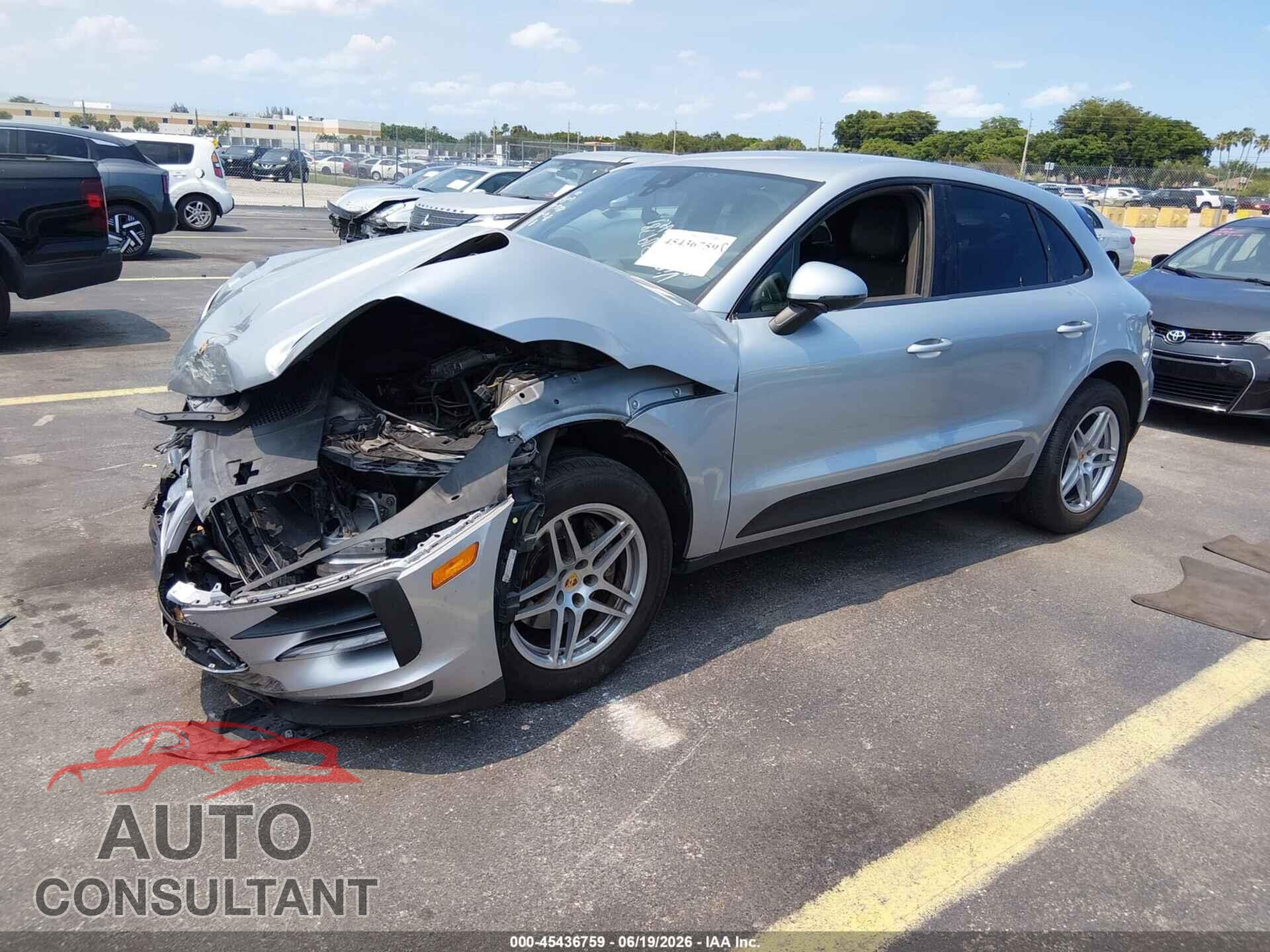 PORSCHE MACAN 2020 - WP1AA2A54LLB09781
