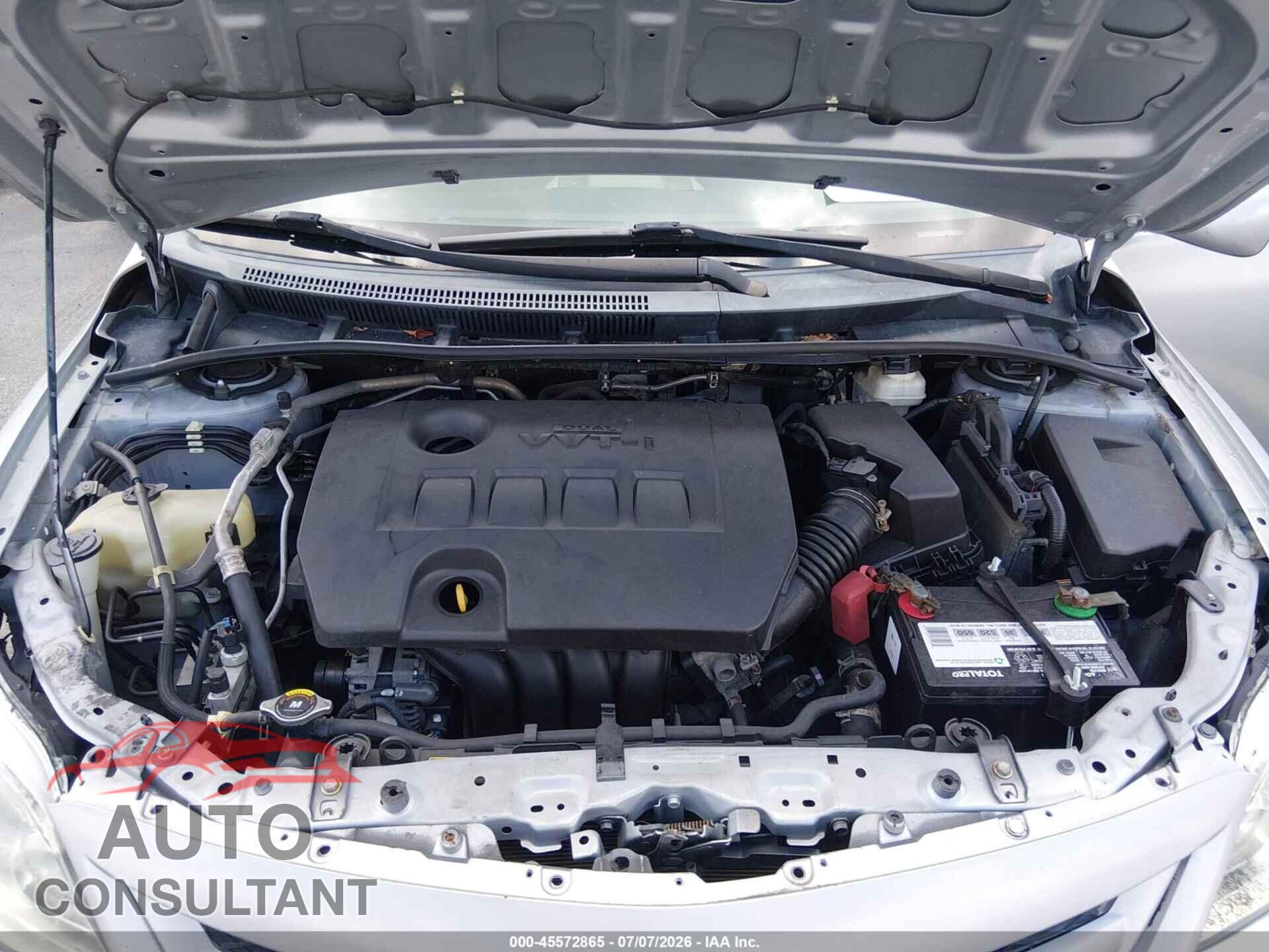 TOYOTA COROLLA 2012 - 2T1BU4EEXCC834733