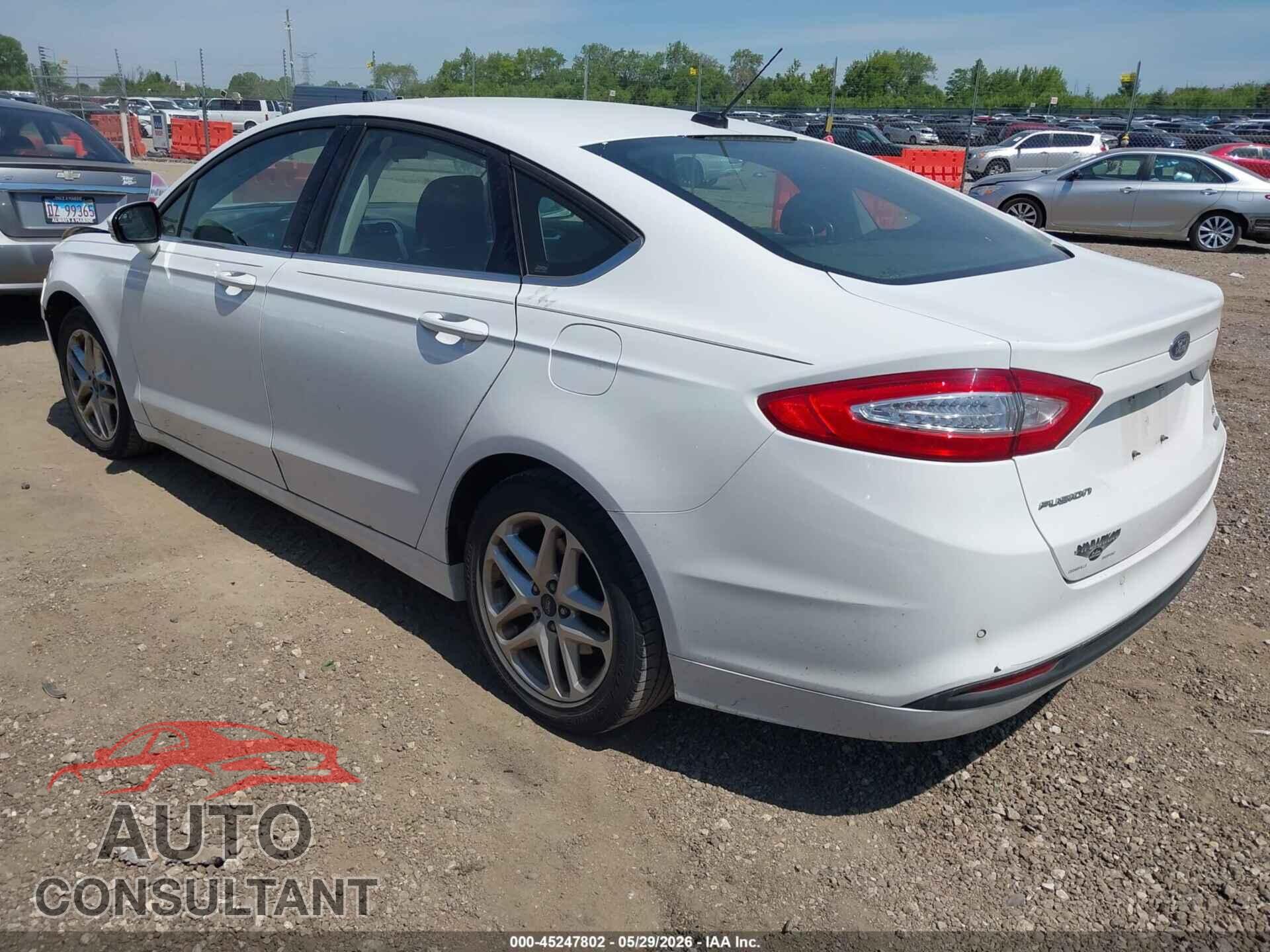 FORD FUSION 2016 - 3FA6P0HDXGR247989