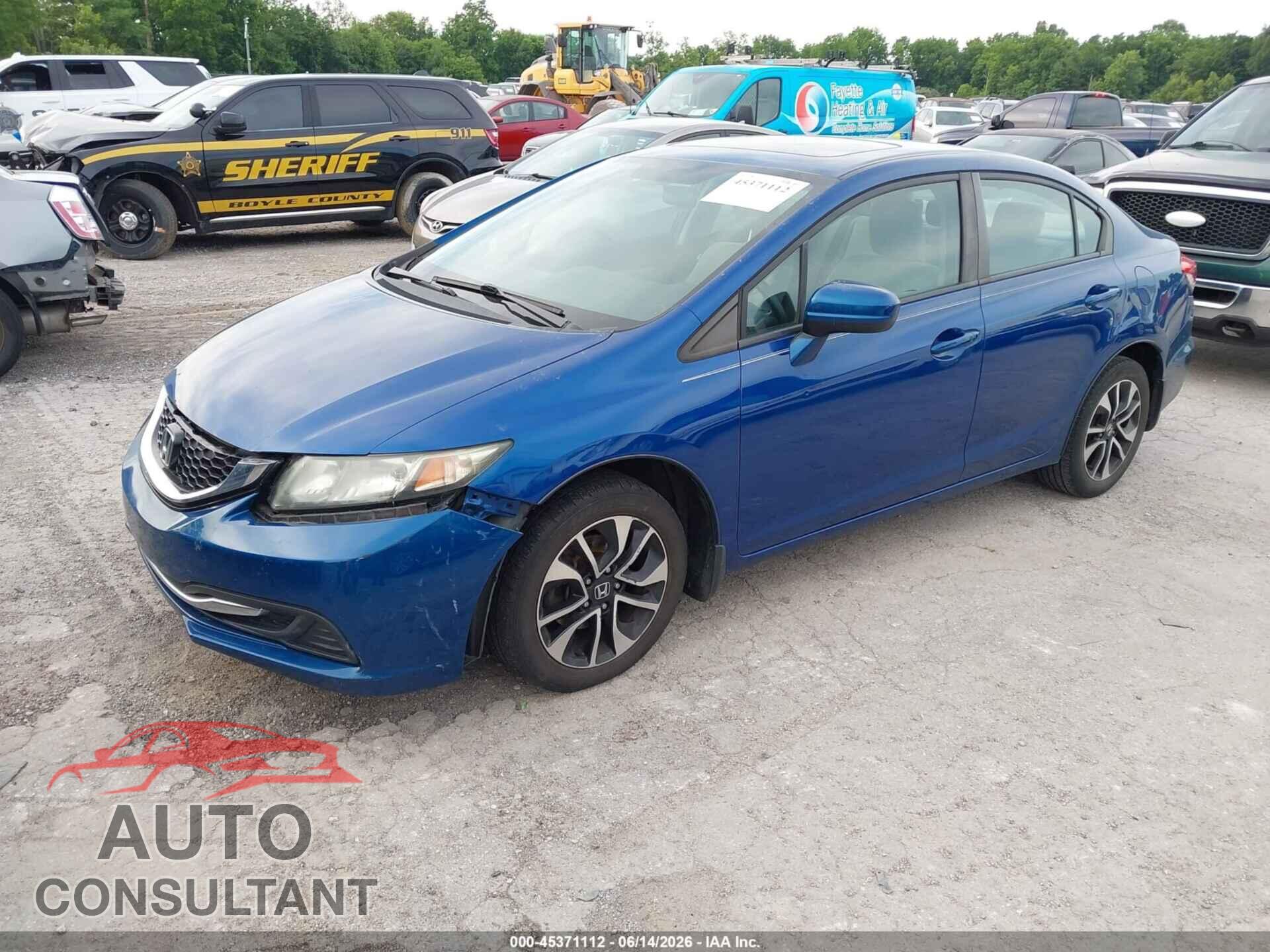 HONDA CIVIC 2014 - 19XFB2F81EE085524