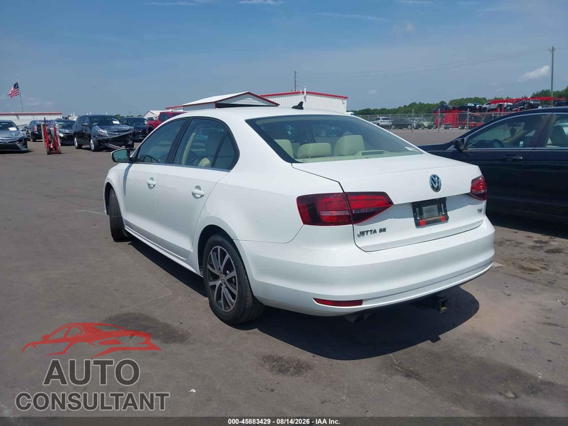 VOLKSWAGEN JETTA 2017 - 3VWDB7AJ3HM281485