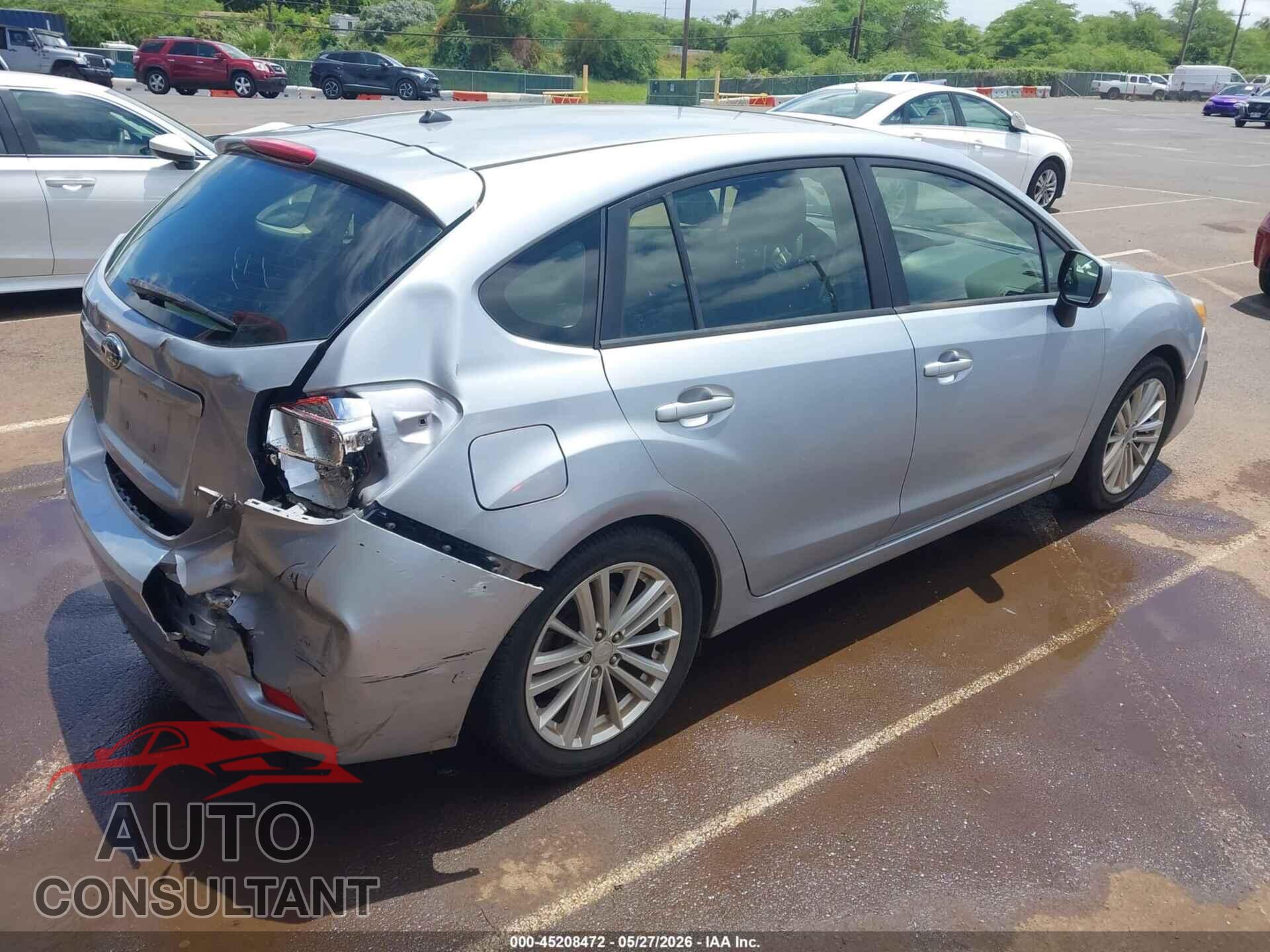 SUBARU IMPREZA 2014 - JF1GPAD68E8209998