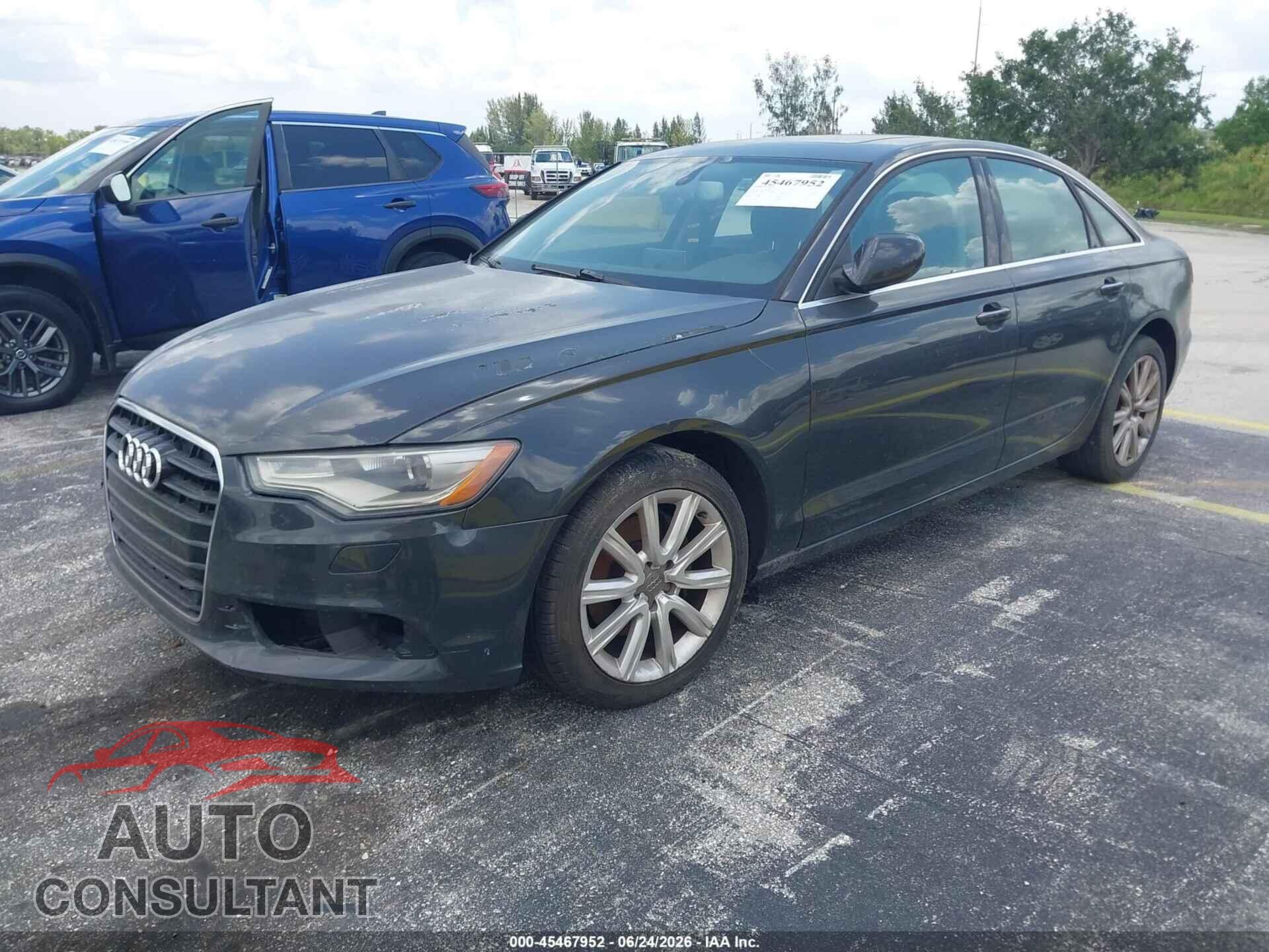 AUDI A6 2013 - WAUDFAFC2DN051366