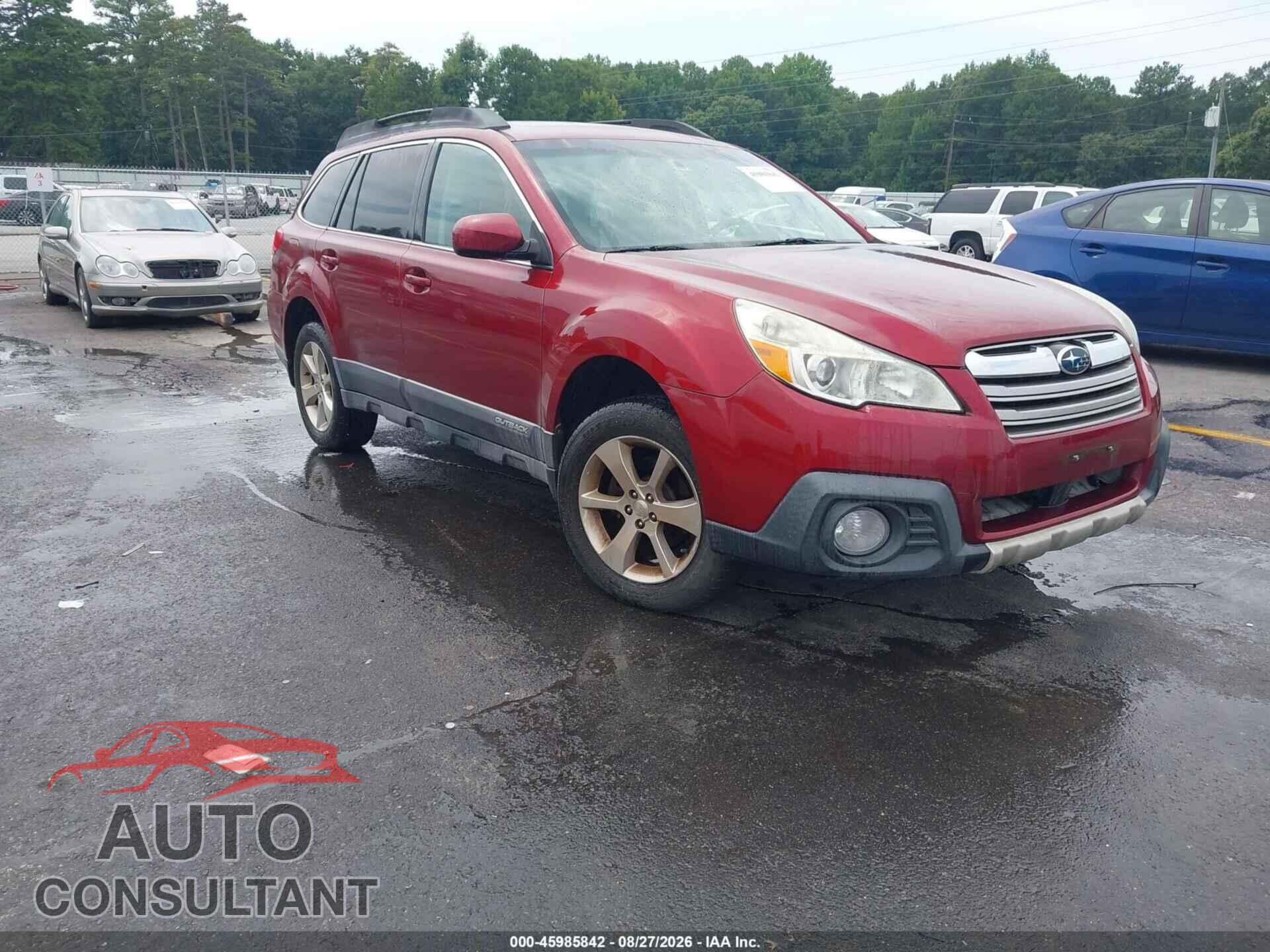 SUBARU OUTBACK 2014 - 4S4BRCLC4E3265091