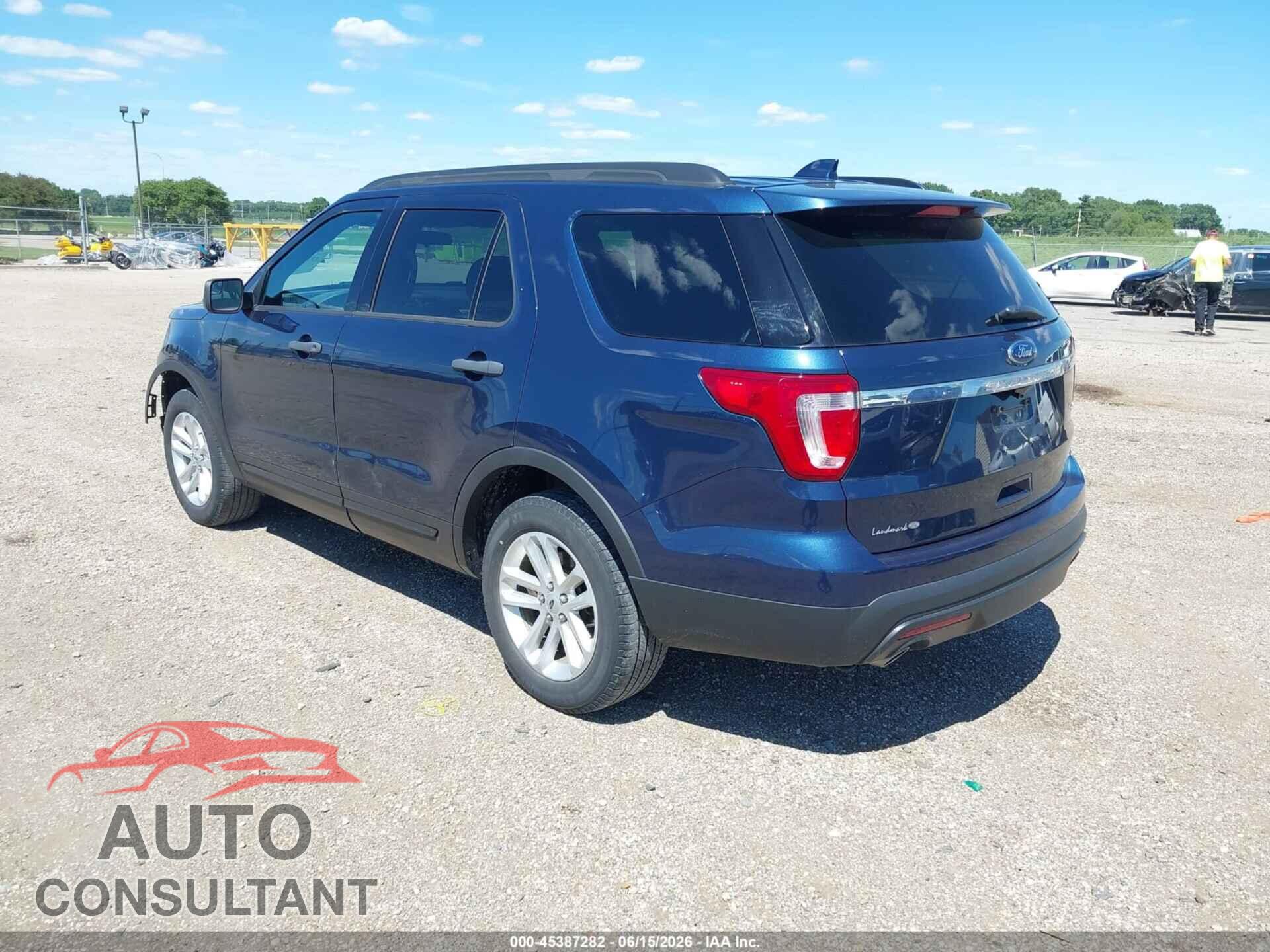 FORD EXPLORER 2017 - 1FM5K8B89HGD41364