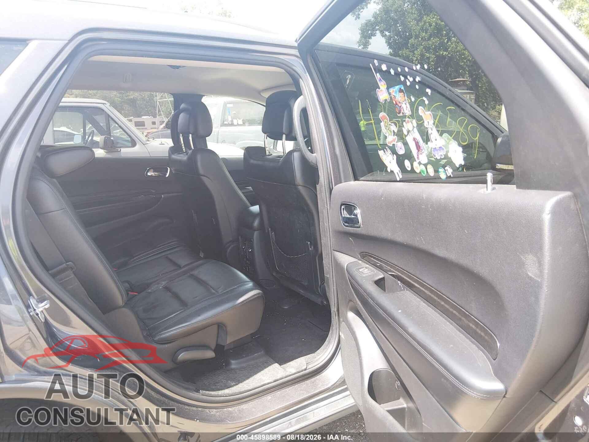 DODGE DURANGO 2016 - 1C4RDJDG3GC460111