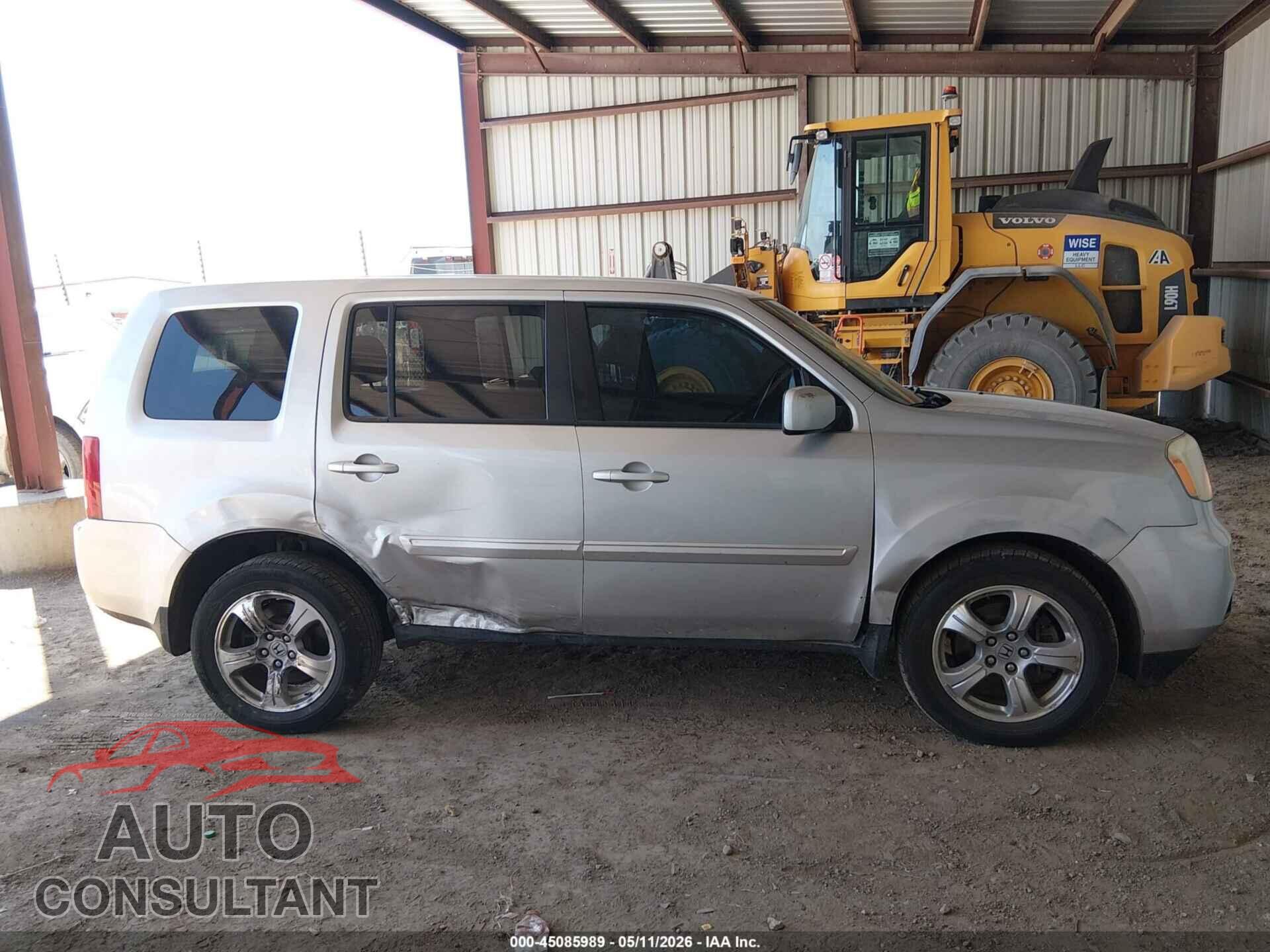 HONDA PILOT 2012 - 5FNYF4H5XCB053450