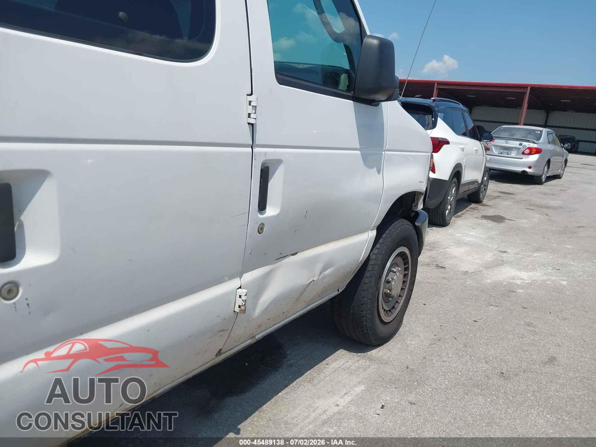 FORD E-150 2013 - 1FMNE1BL3DDA71708