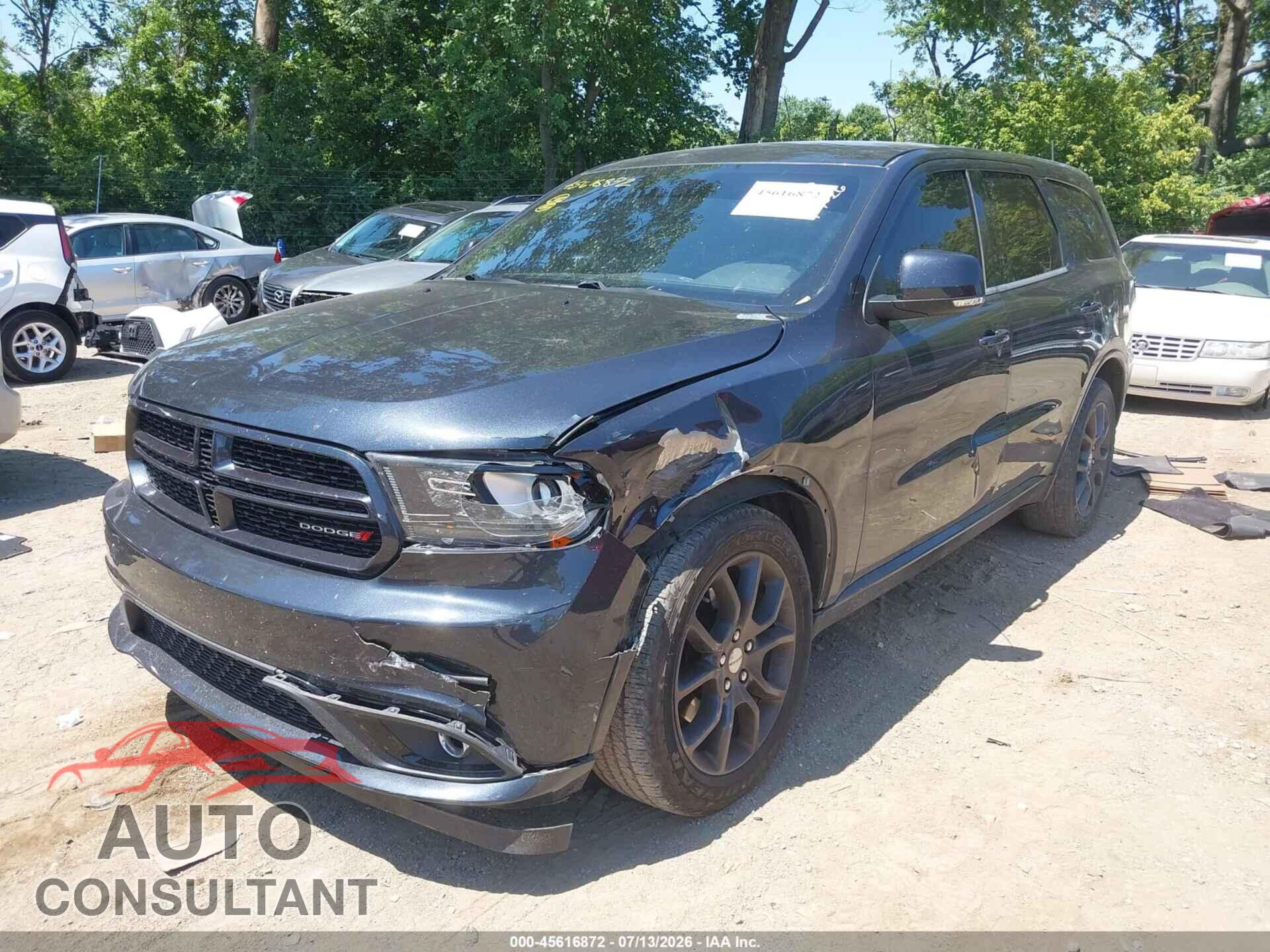 DODGE DURANGO 2015 - 1C4SDHCT0FC201809