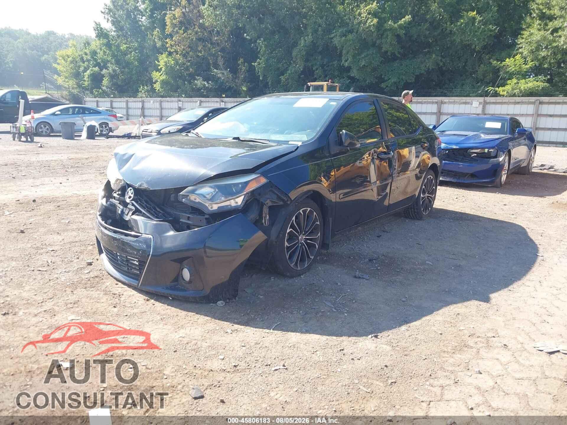 TOYOTA COROLLA 2015 - 2T1BURHEXFC389987