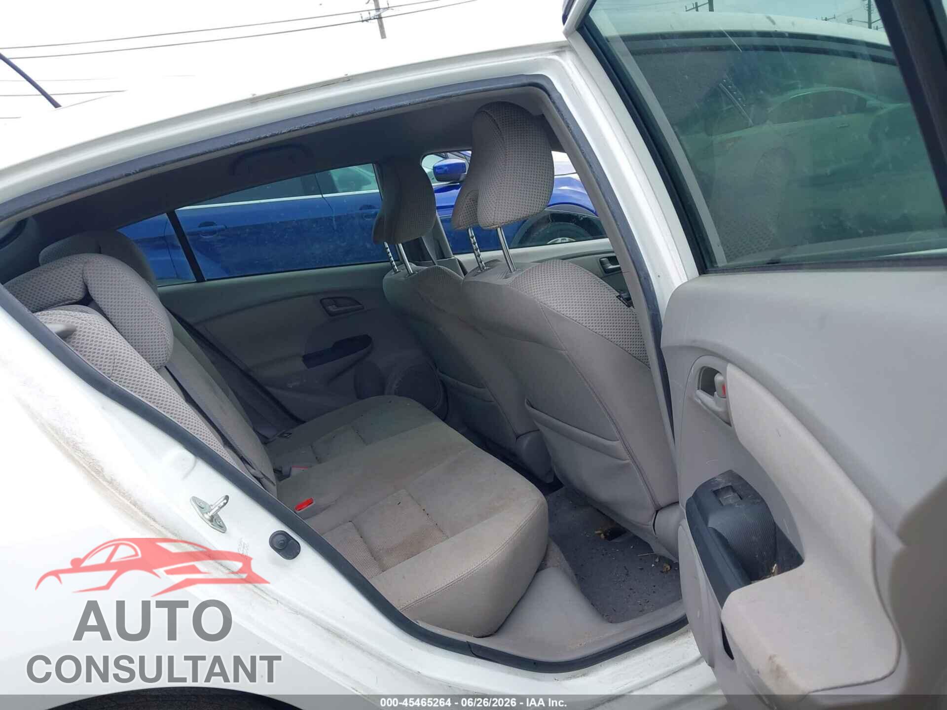 HONDA INSIGHT 2011 - JHMZE2H76BS001391