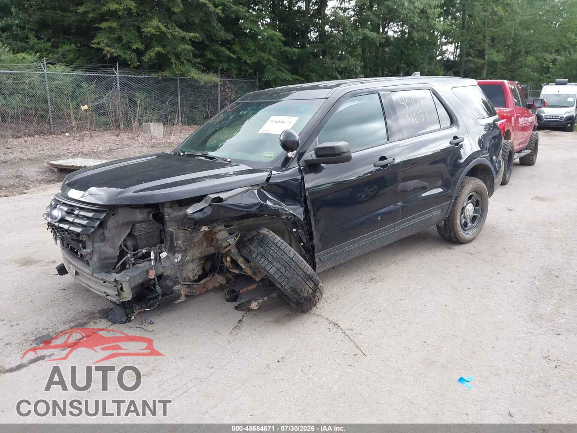 FORD UTILITY POLICE INTERCEPTOR 2016 - 1FM5K8AR2GGB44951