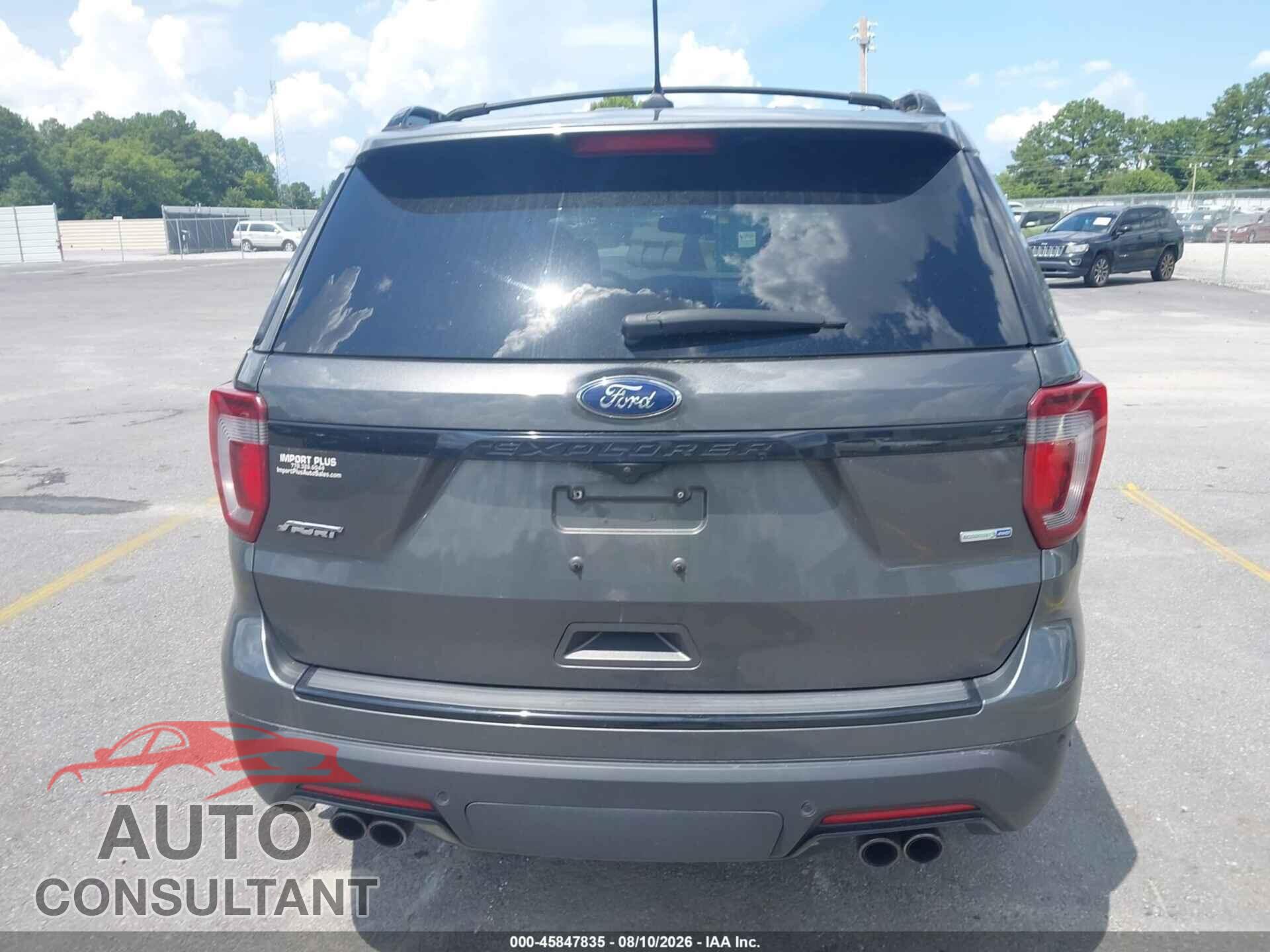 FORD EXPLORER 2018 - 1FM5K8GT7JGB06397