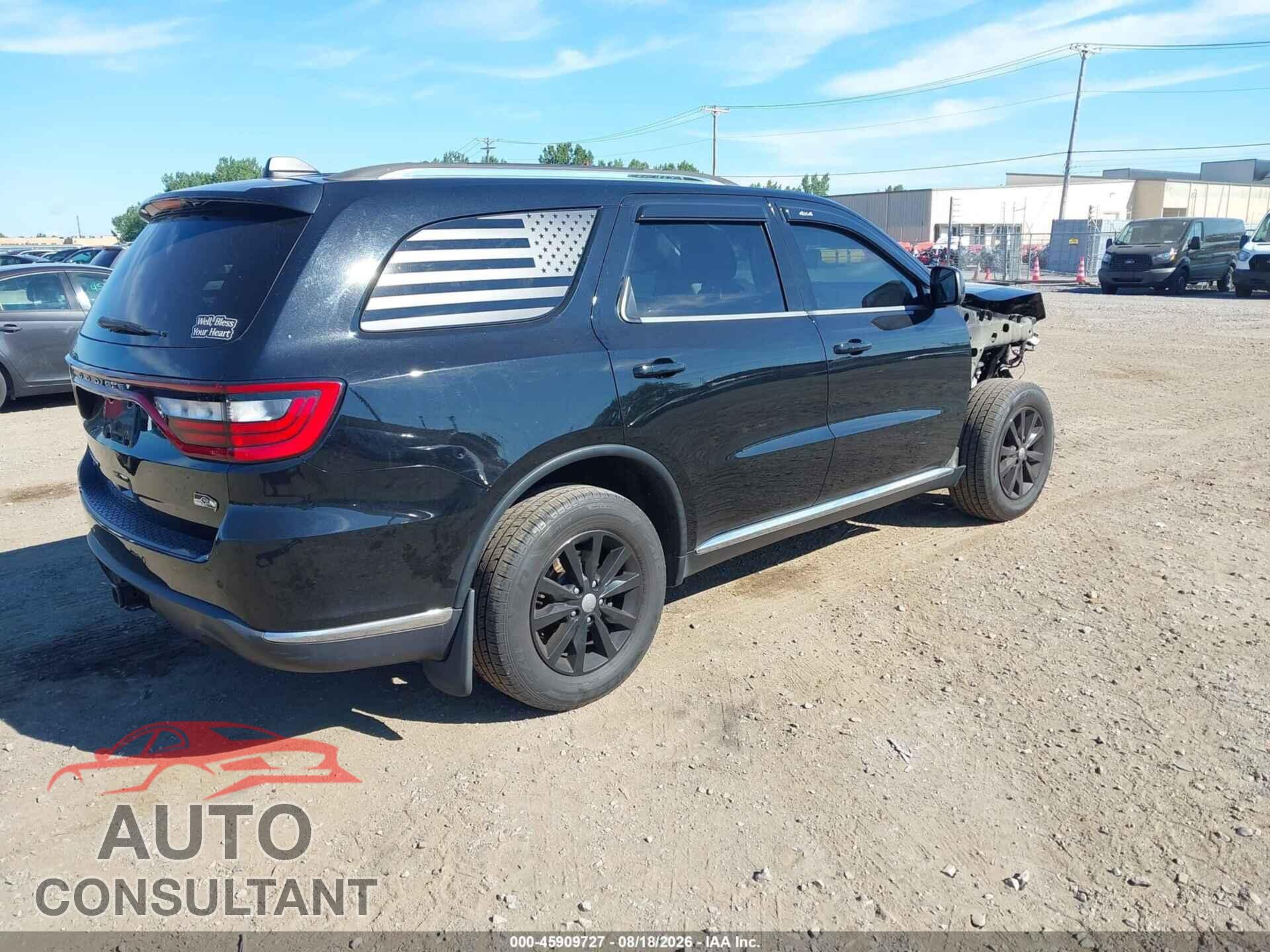 DODGE DURANGO 2017 - 1C4RDJAG2HC691121