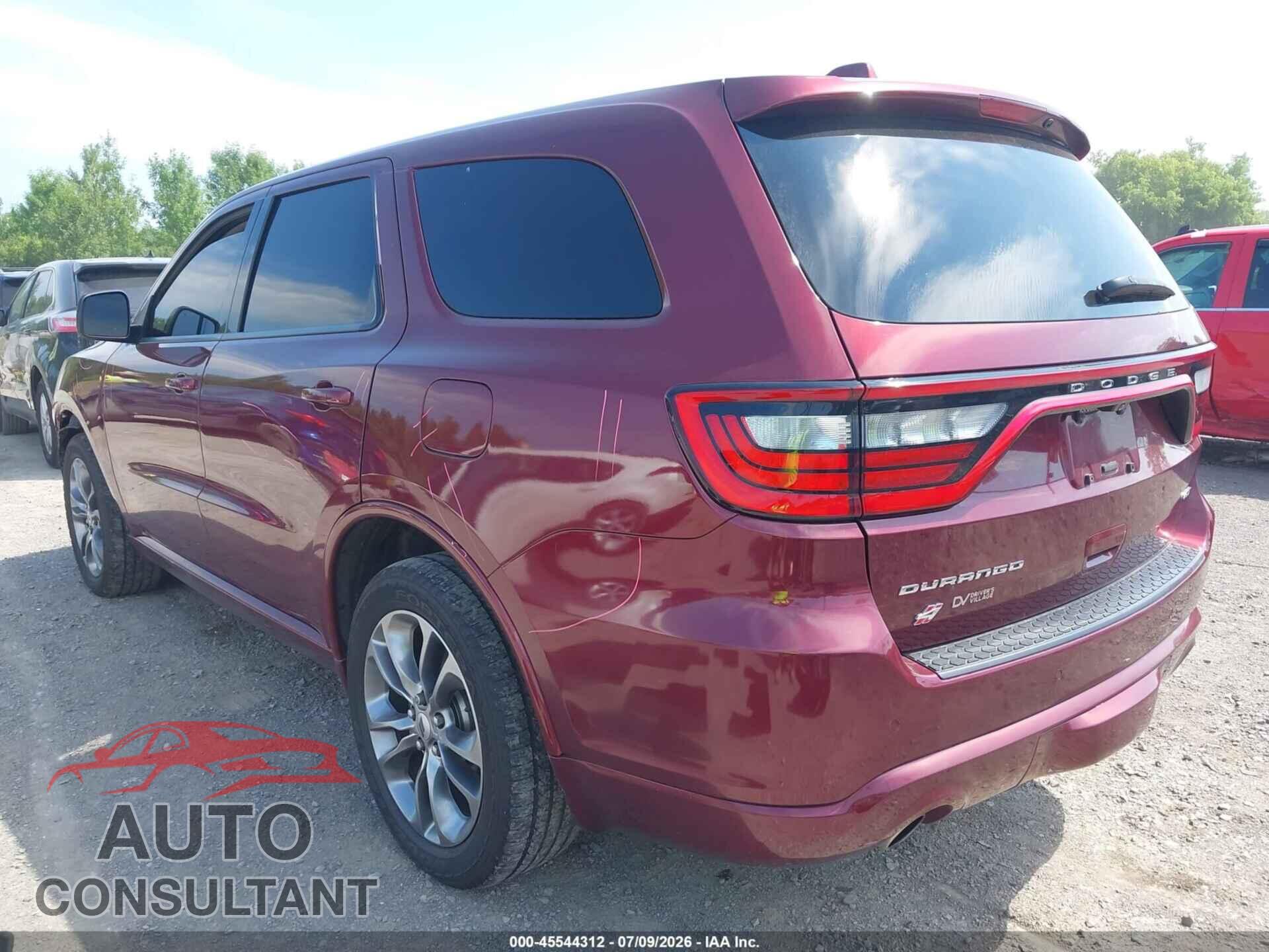 DODGE DURANGO 2019 - 1C4RDJDG4KC718189