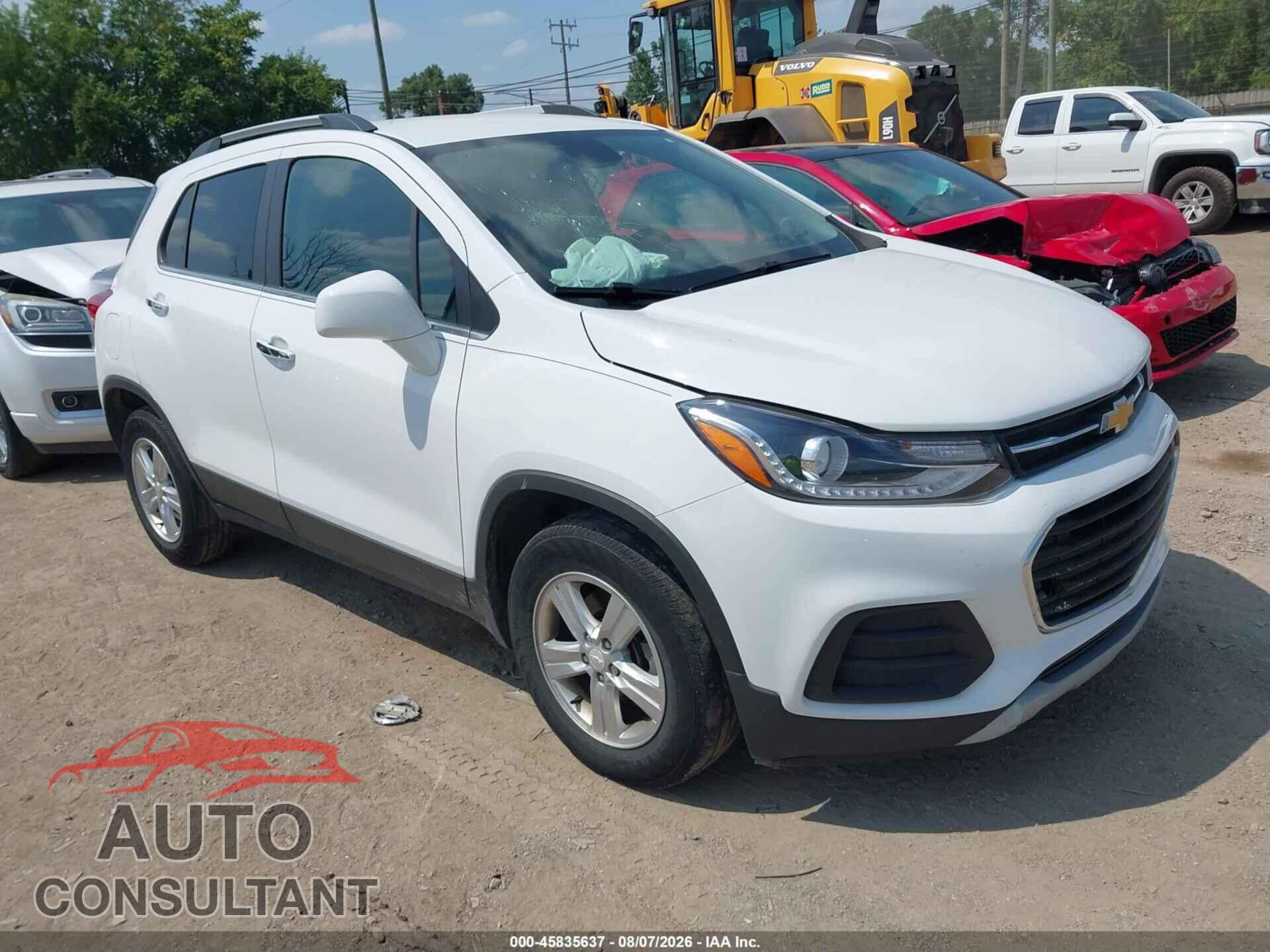 CHEVROLET TRAX 2019 - 3GNCJLSB3KL334319