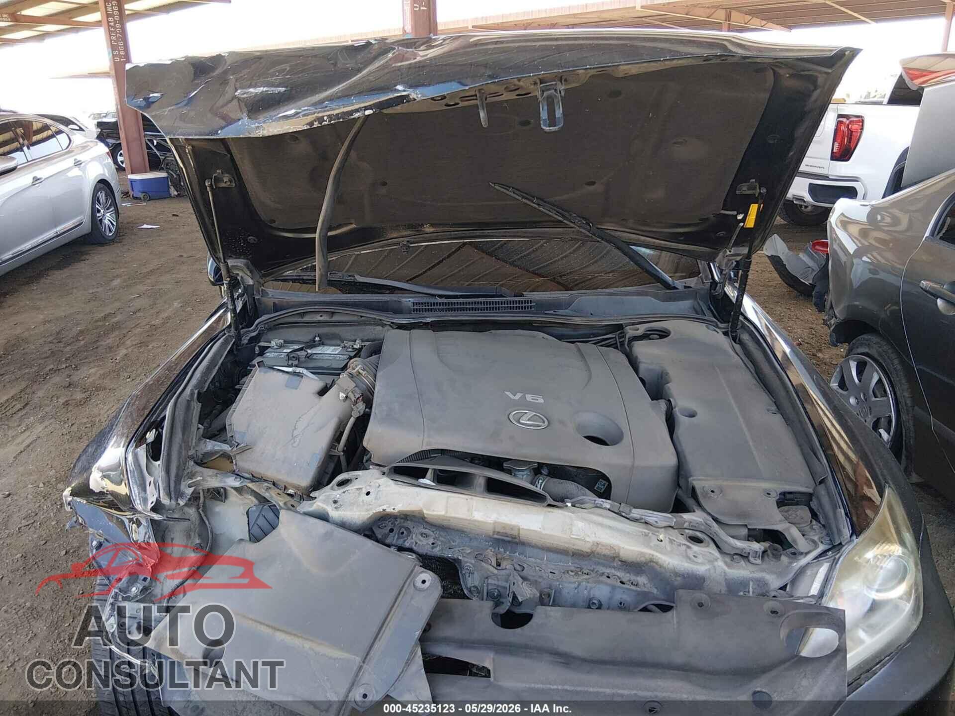 LEXUS IS 250 2011 - JTHBF5C24B5154698