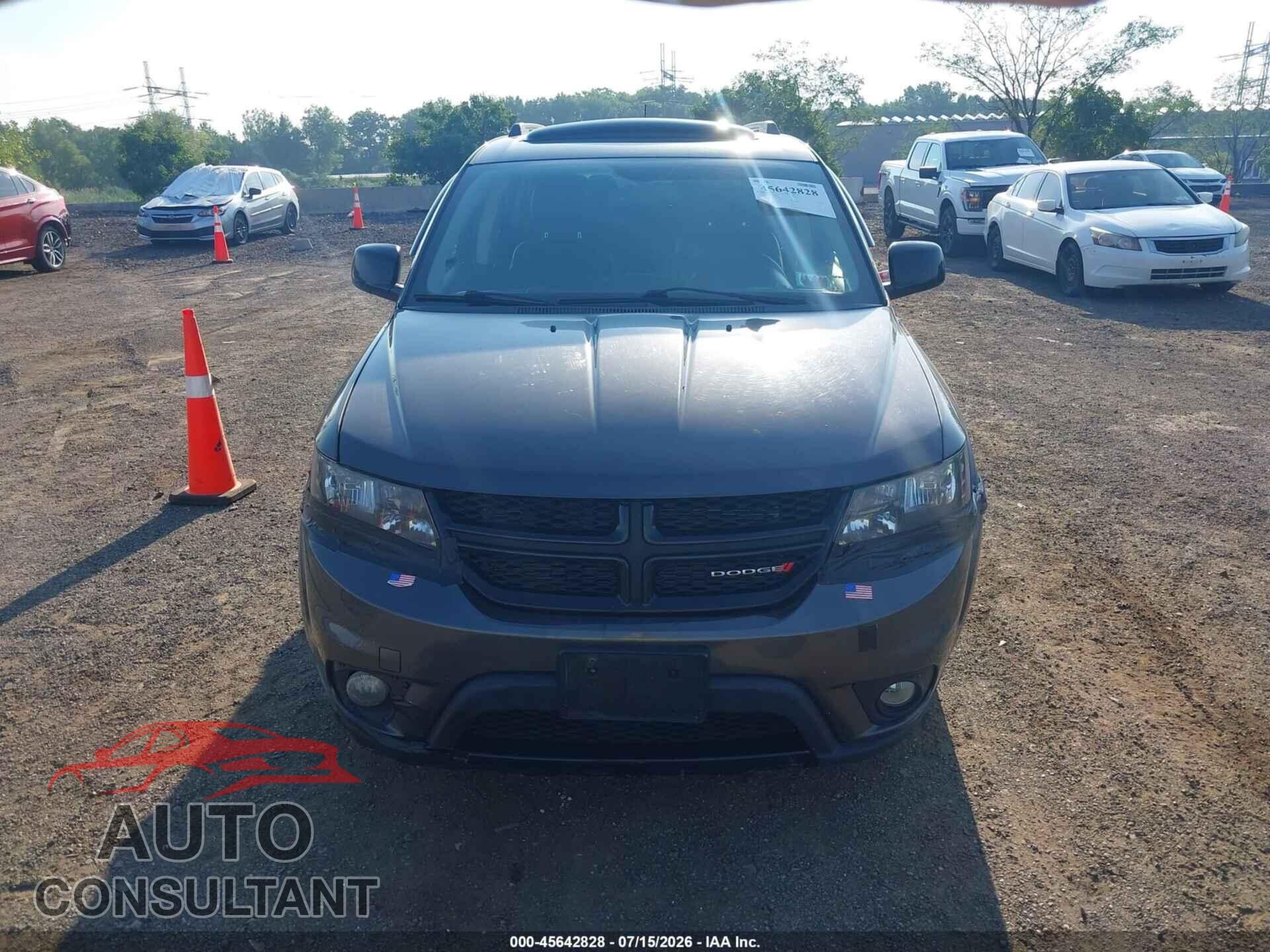 DODGE JOURNEY 2017 - 3C4PDDEG8HT623736