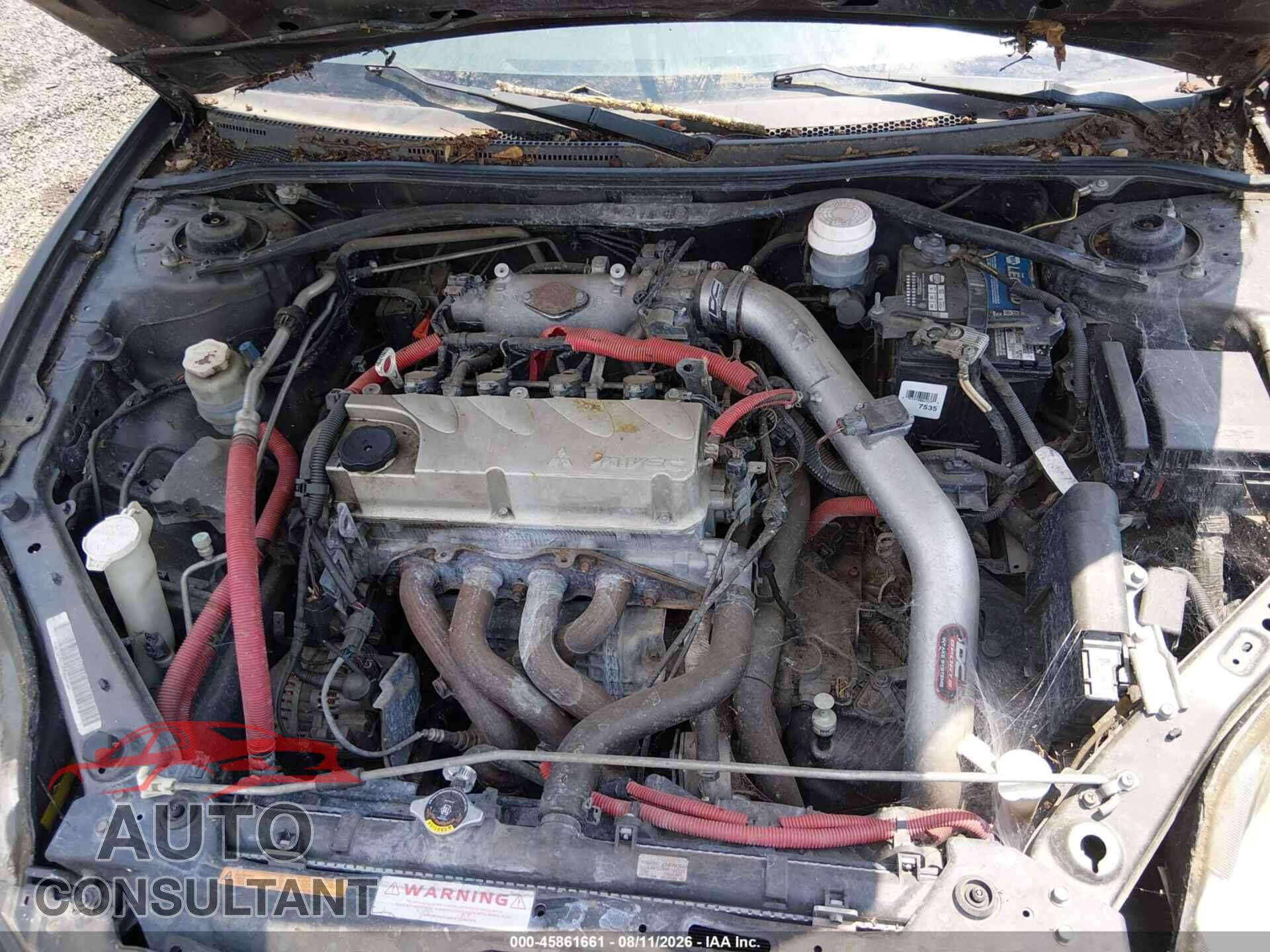 MITSUBISHI ECLIPSE 2012 - 4A31K5DF1CE003150