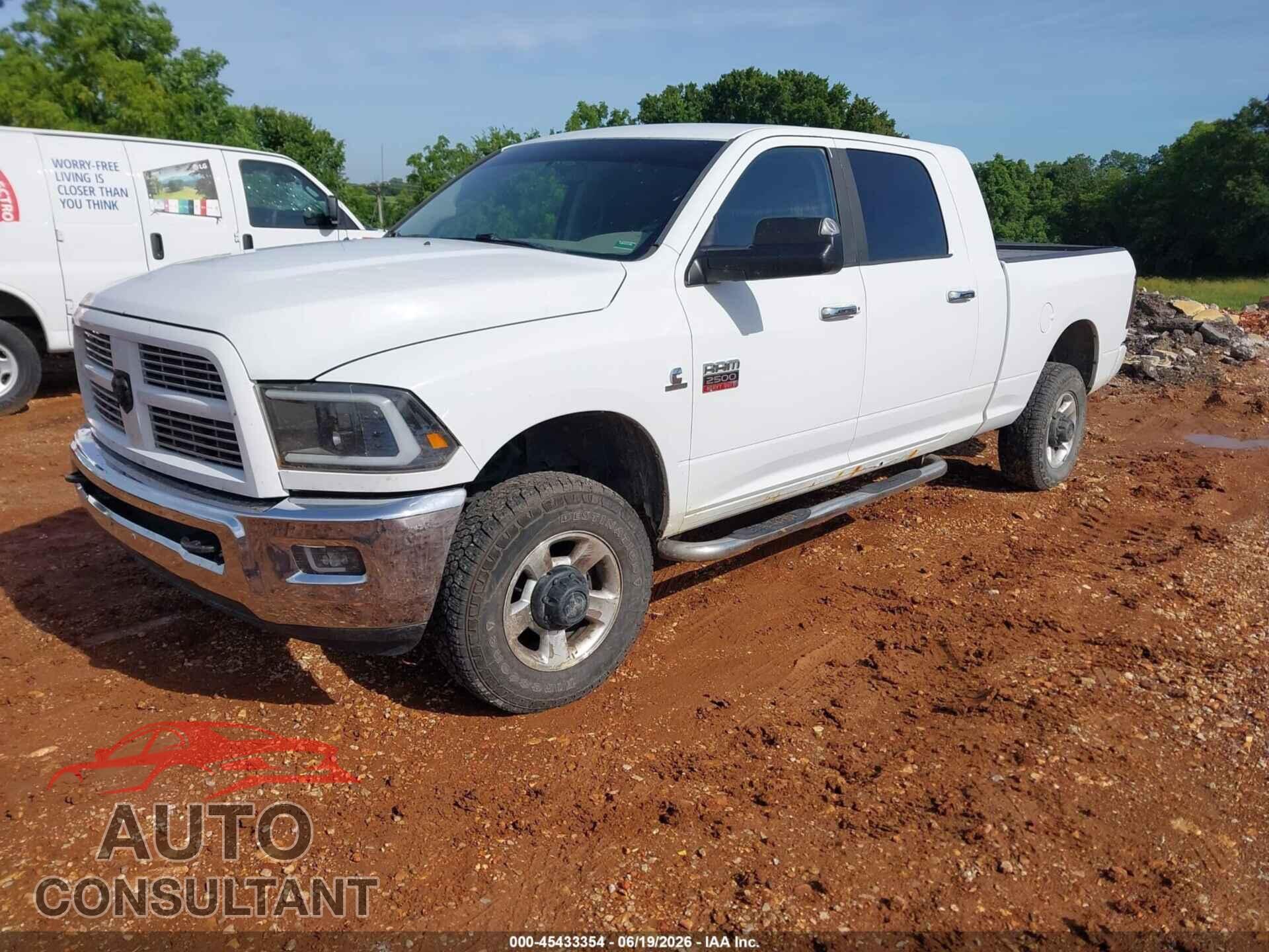 DODGE RAM 2500 2010 - 3D7UT2HL4AG113097