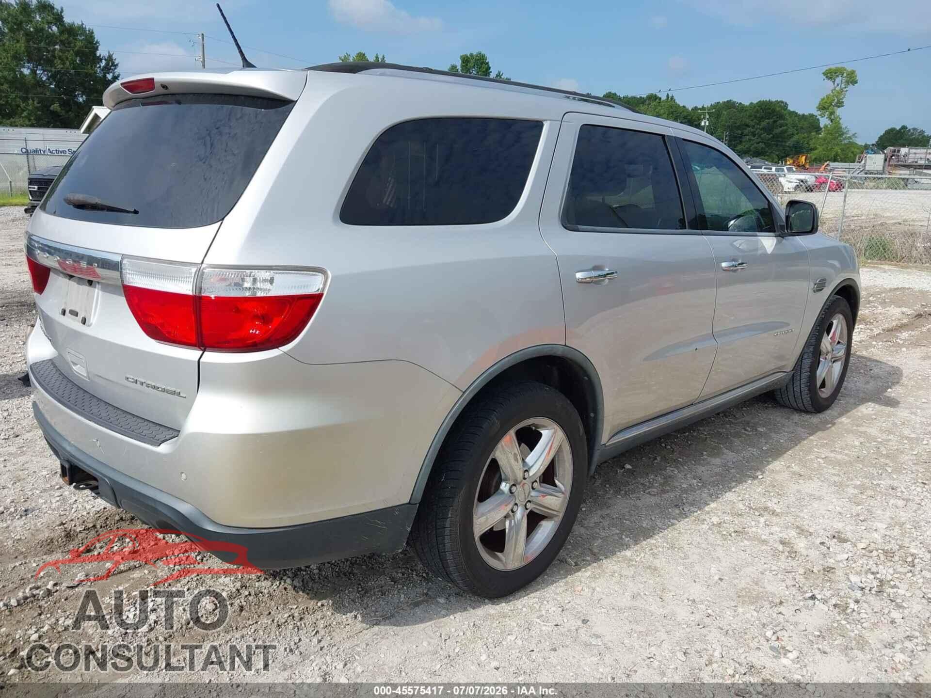 DODGE DURANGO 2011 - 1D4SD5GTXBC592666