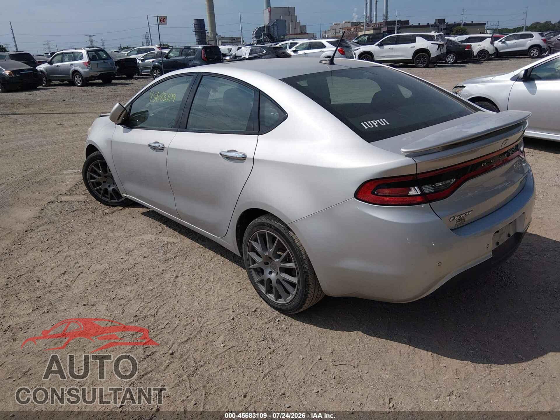 DODGE DART 2013 - 1C3CDFCA7DD106859