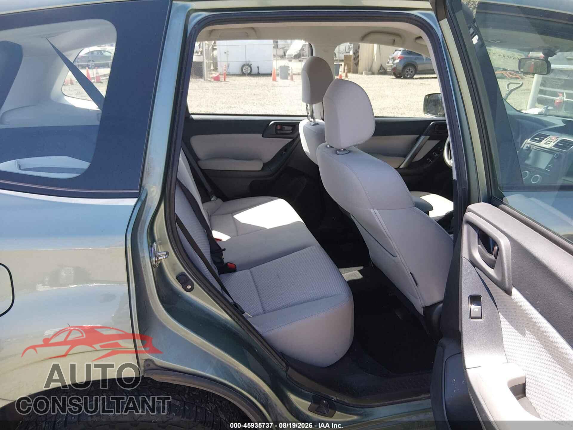 SUBARU FORESTER 2017 - JF2SJABC7HH475663