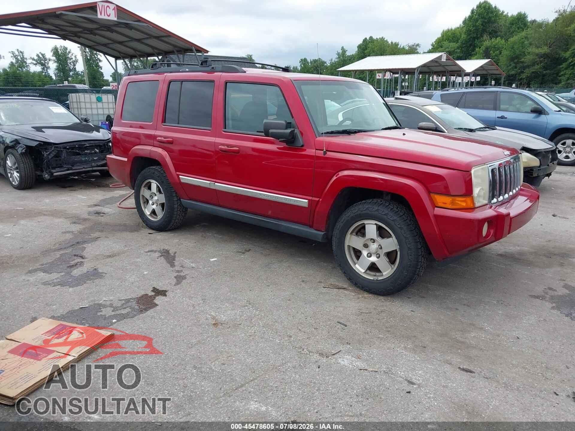 JEEP COMMANDER 2010 - 1J4RH4GK7AC106969