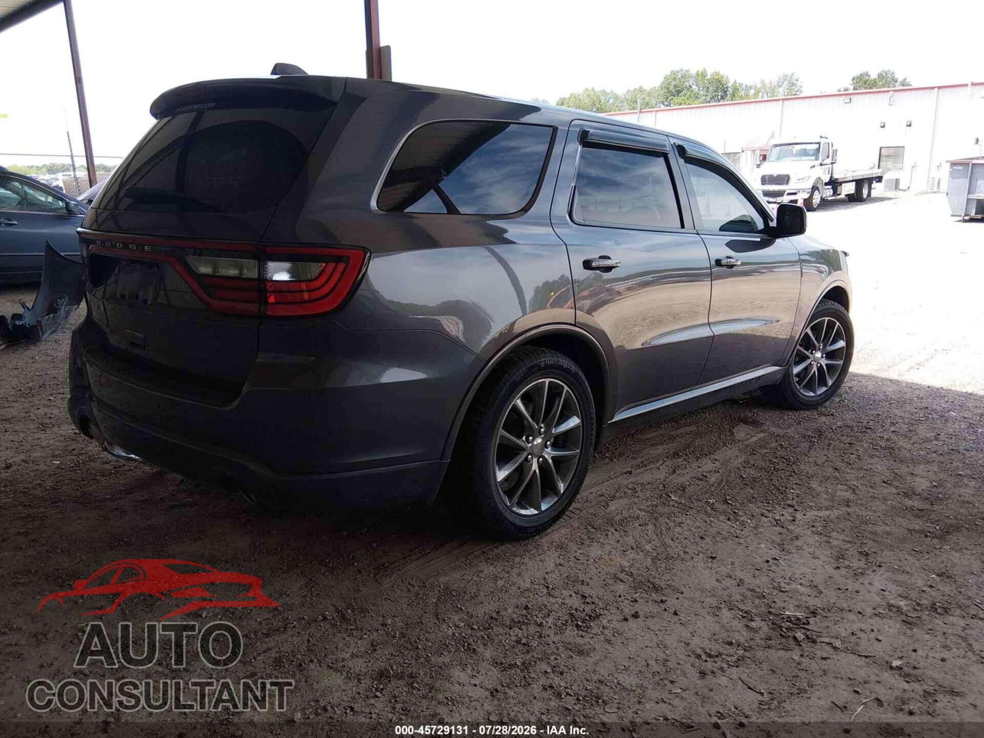 DODGE DURANGO 2017 - 1C4RDHDGXHC869507