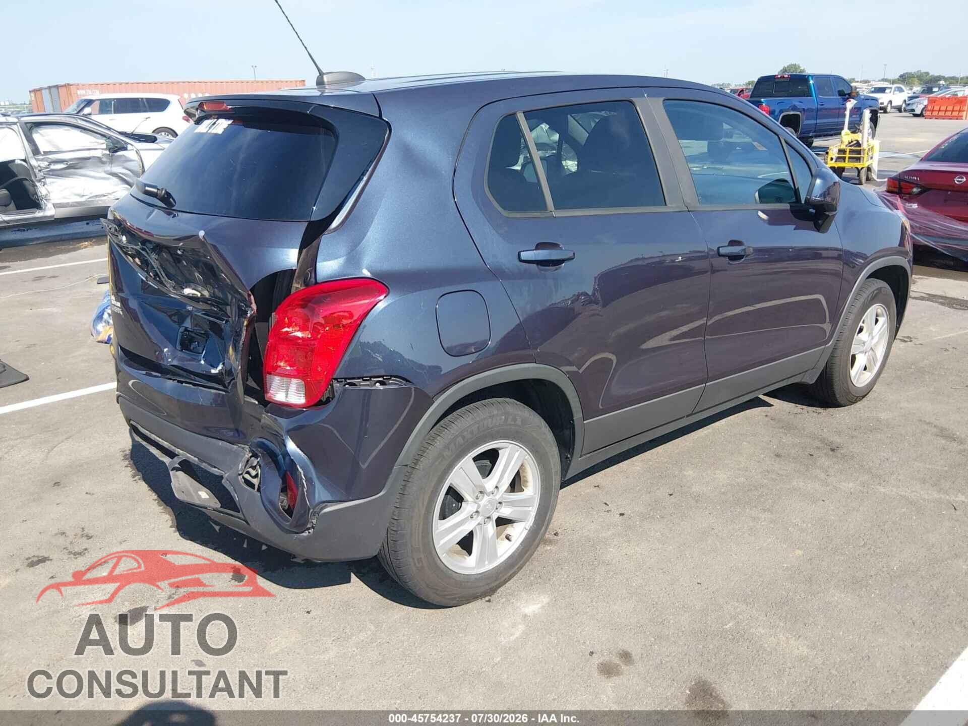 CHEVROLET TRAX 2019 - 3GNCJKSB3KL268008