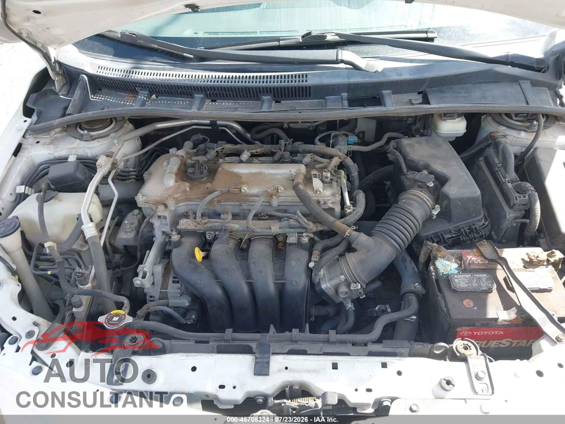 TOYOTA COROLLA 2010 - 1NXBU4EE3AZ199723