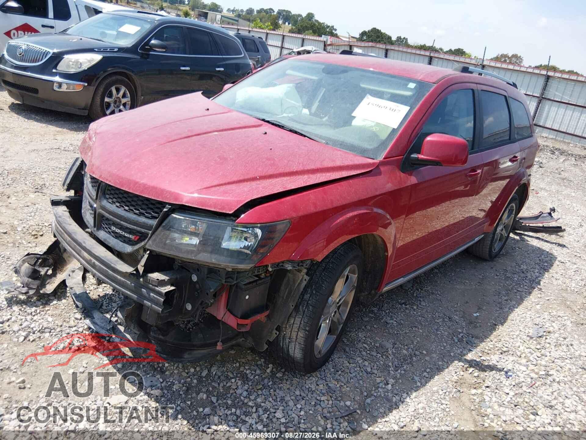 DODGE JOURNEY 2017 - 3C4PDDGG2HT618500