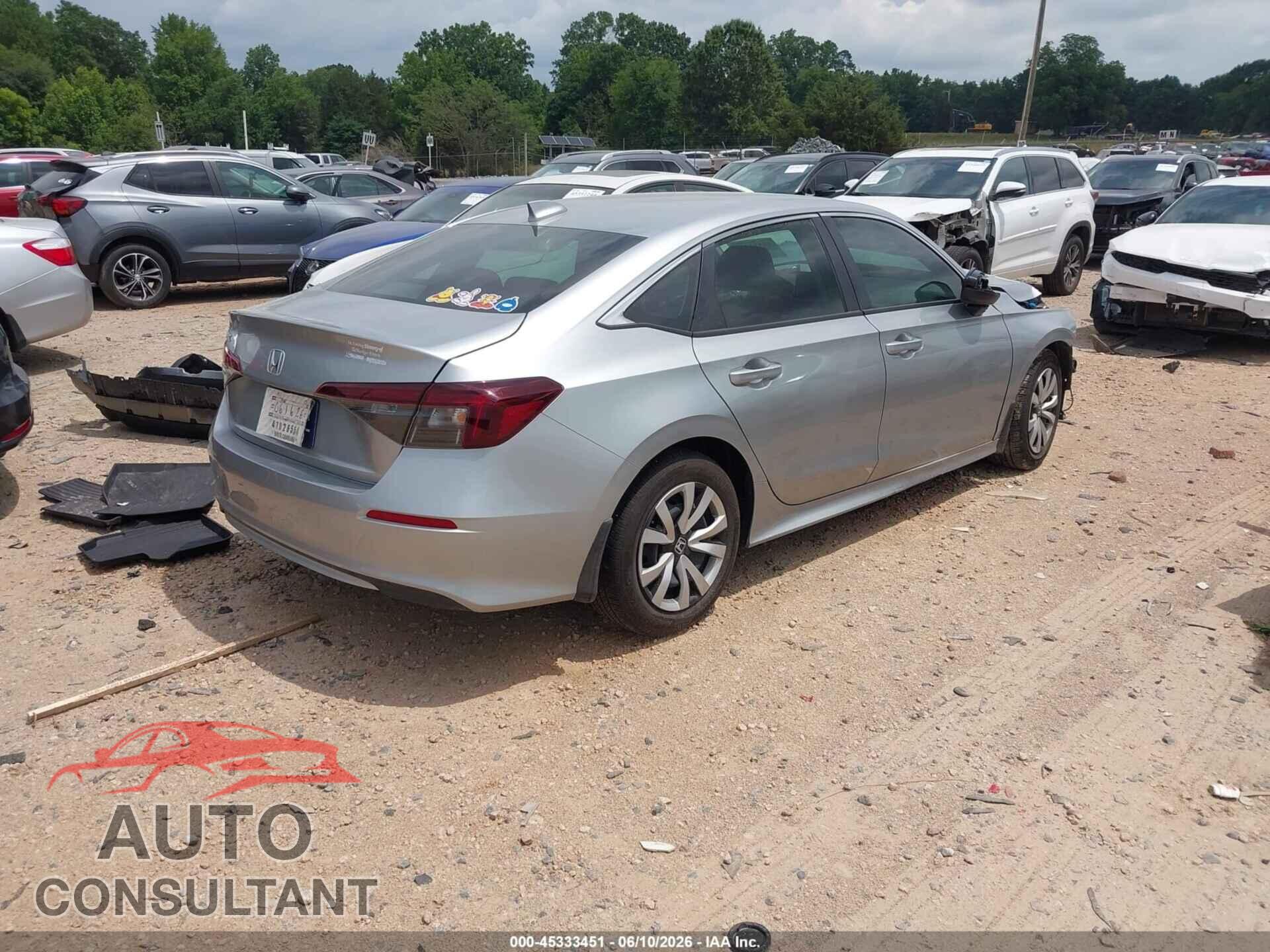 HONDA CIVIC 2026 - 2HGFE2F2XTH526539