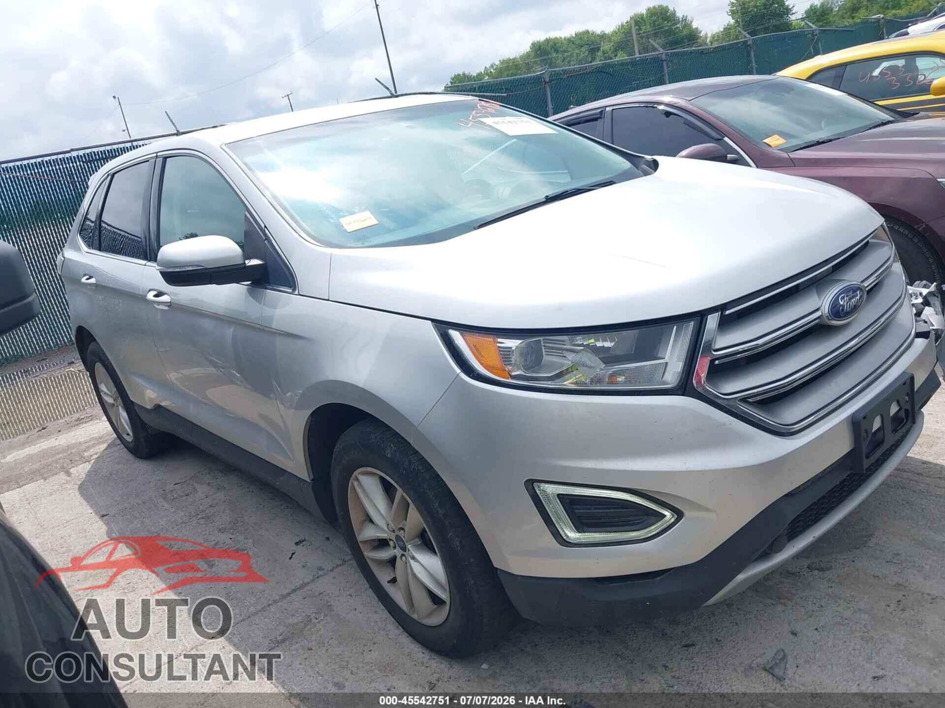 FORD EDGE 2015 - 2FMTK3J90FBB31308