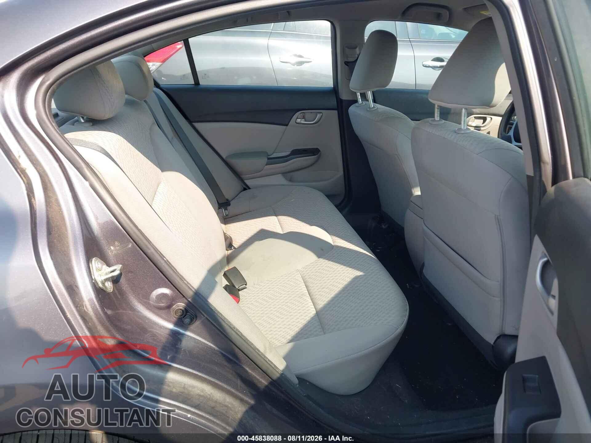 HONDA CIVIC 2015 - 19XFB2F5XFE213007