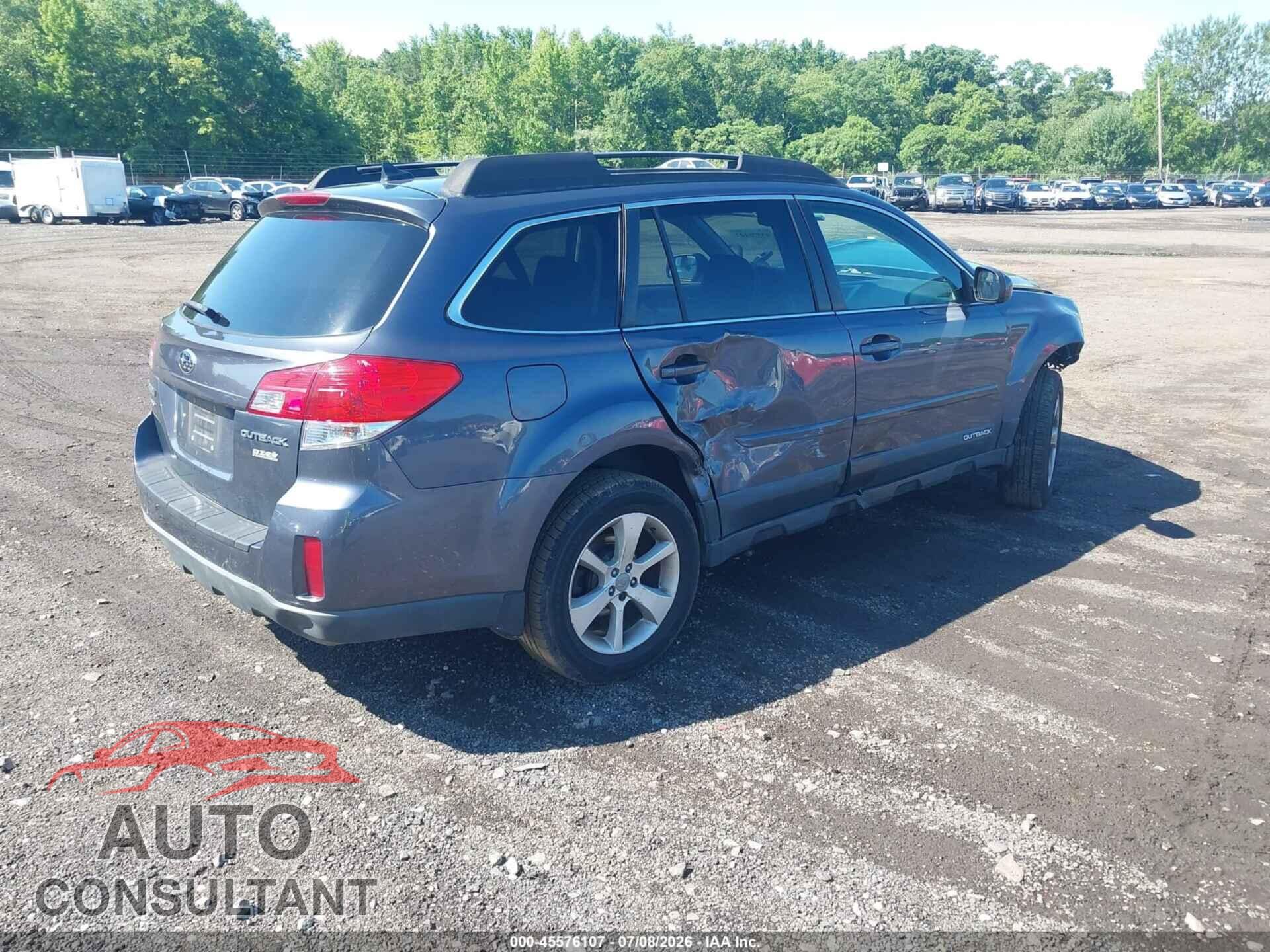 SUBARU OUTBACK 2014 - 4S4BRBCC8E3244755